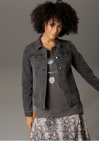 Aniston CASUAL Jeansjacke, in trendiger Stone-Waschung kaufen