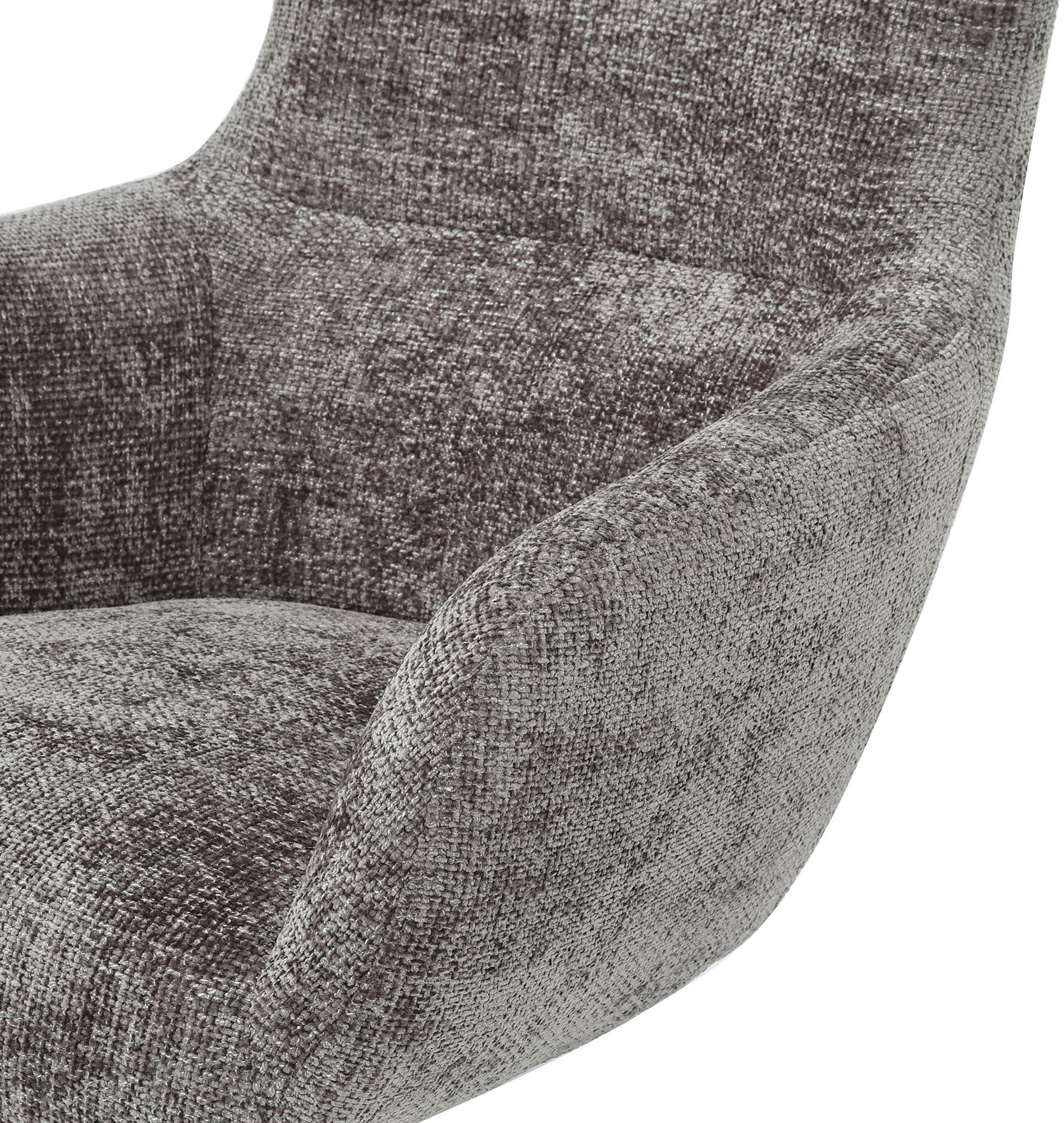 SalesFever Sessel »Marvello, Chenillestoff, 360° Dreh- und Kippfunktion« Komfortsessel mit ergonomischem Sitzkomfort und weichem Stoff