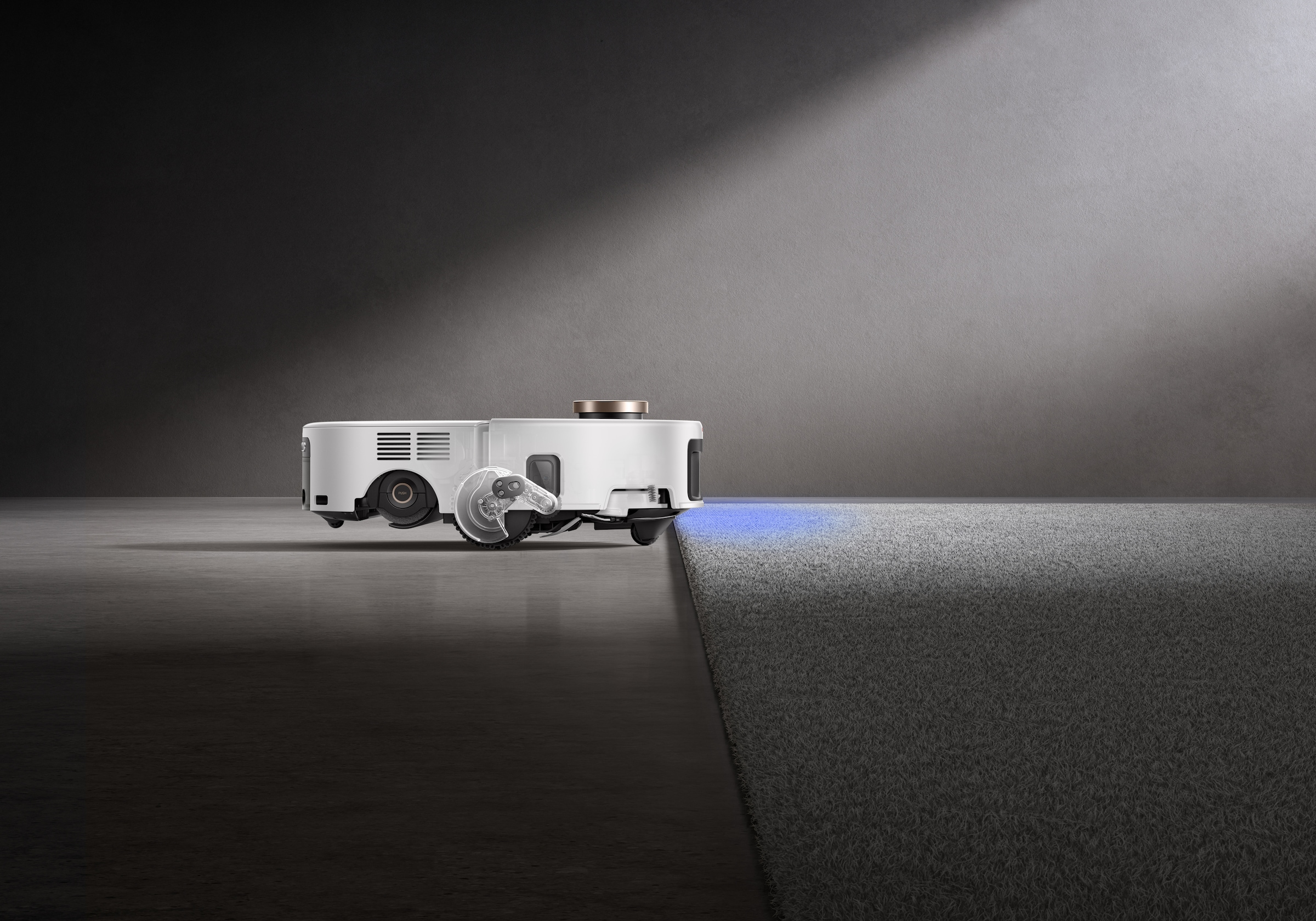 Mova Saugroboter »Z60 Ultra Roller Complete, App- & Sprachsteuerung,« Vollautomatische Basisstation, Anti-Verhedderungsbürste,