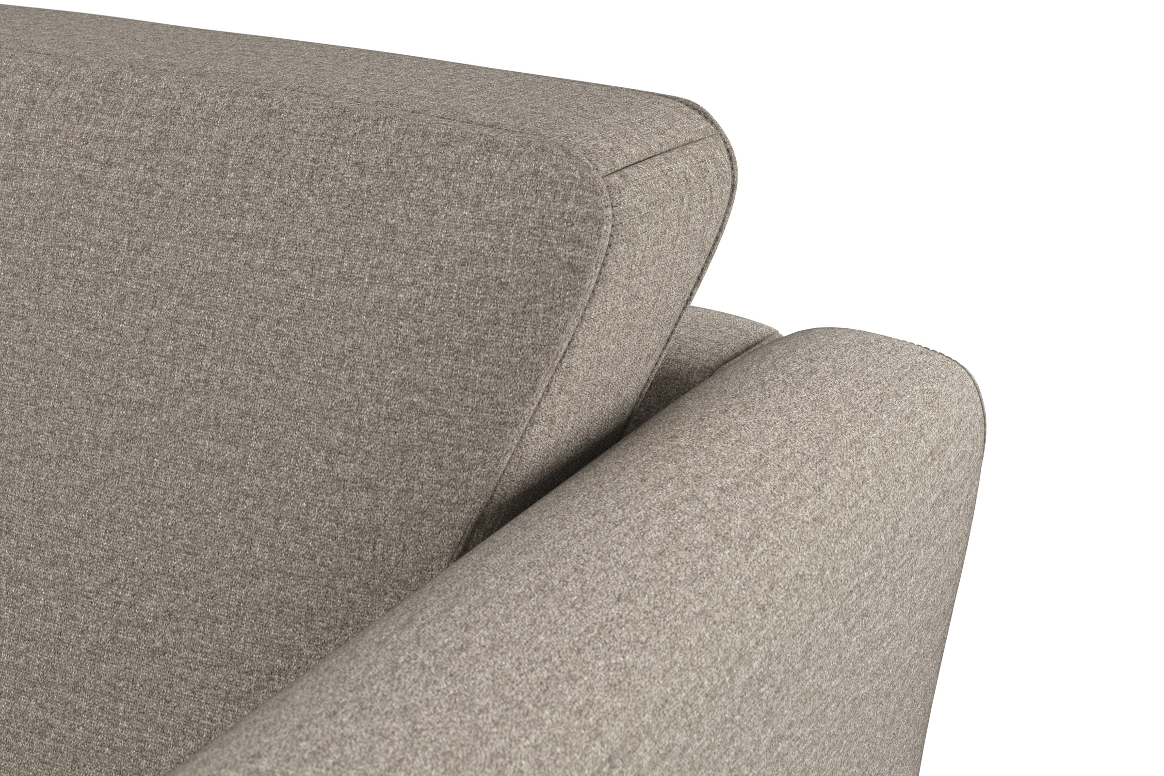 sit&more Ecksofa »Visby L-Form«, Wahlweise mit Bettfunktion und Stauraum, frei im Raum stellbar