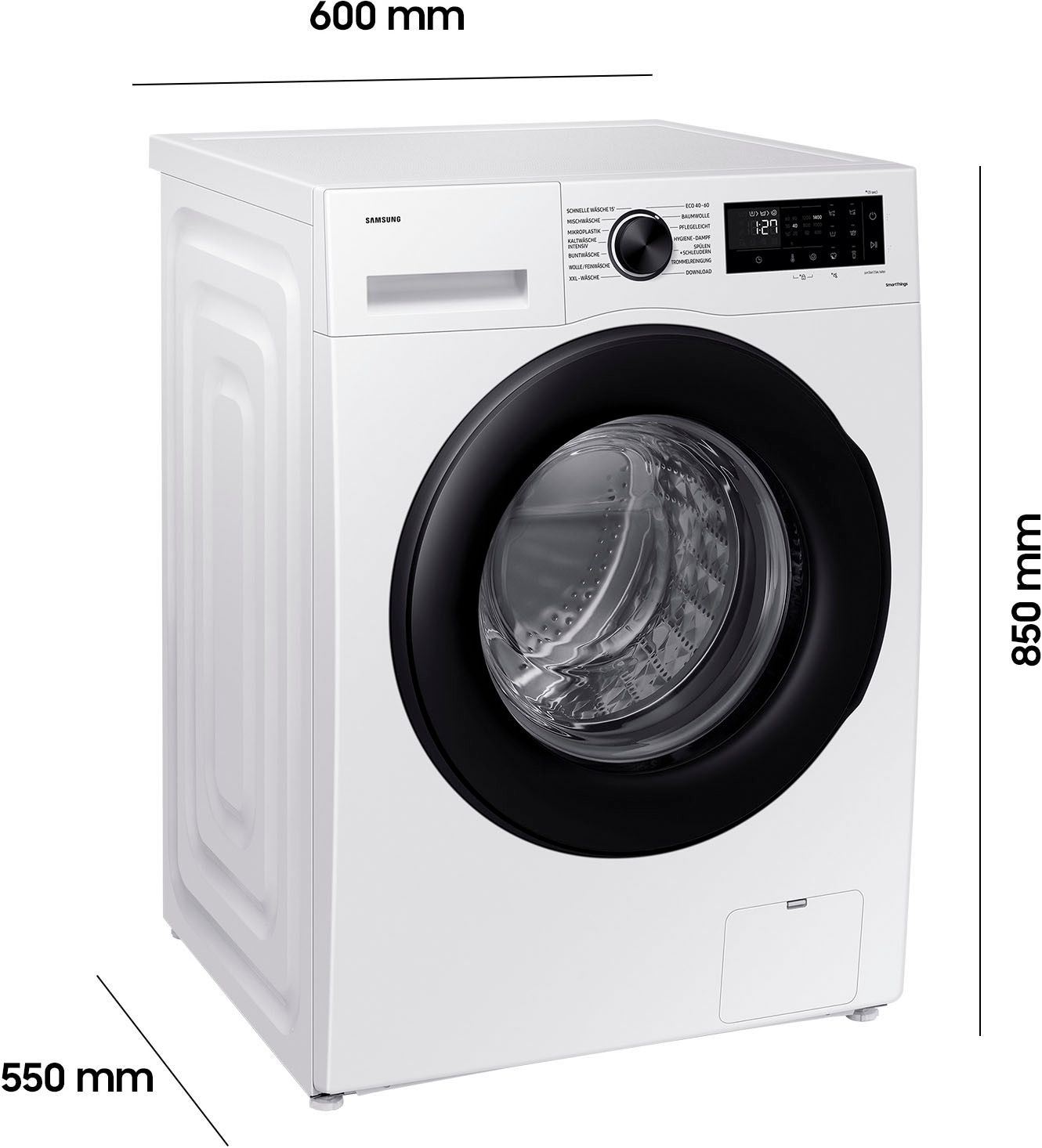 Samsung Waschmaschine WW5000C »WW8ECGC04AAE«, 8 kg, 1400 U/min