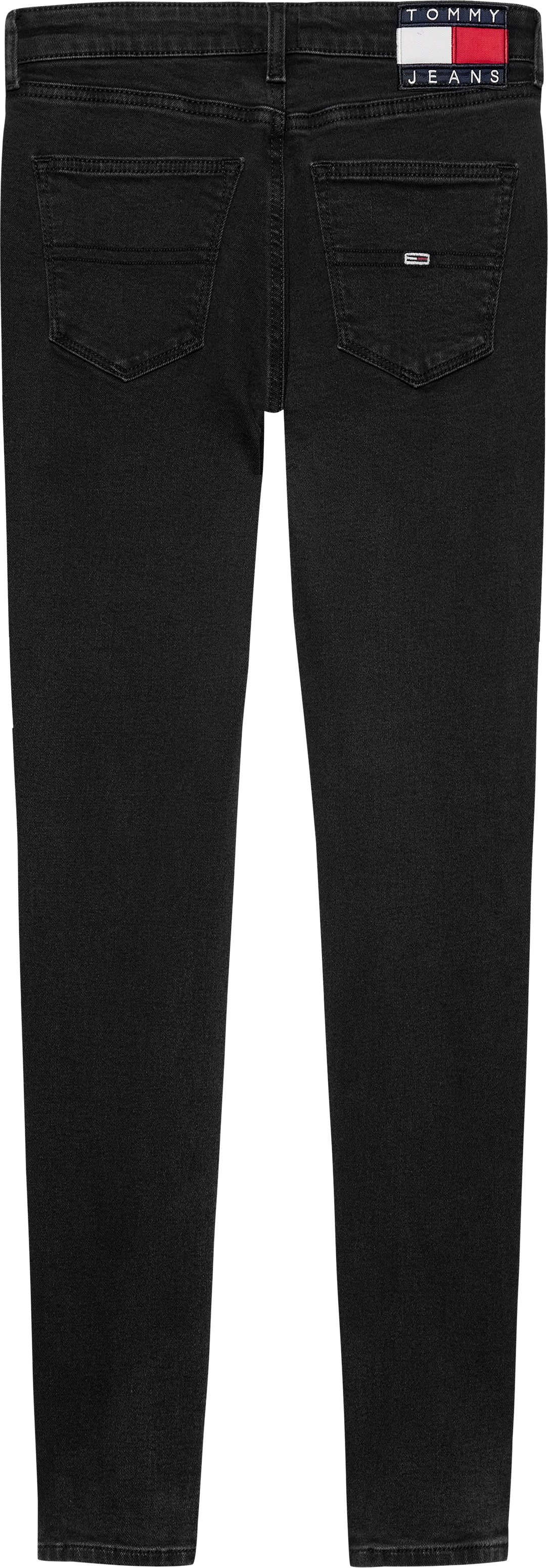 Tommy Jeans Skinny-fit-Jeans »NORA MD SKN BF CG4282«, mit Logo-Badge und Stickereien