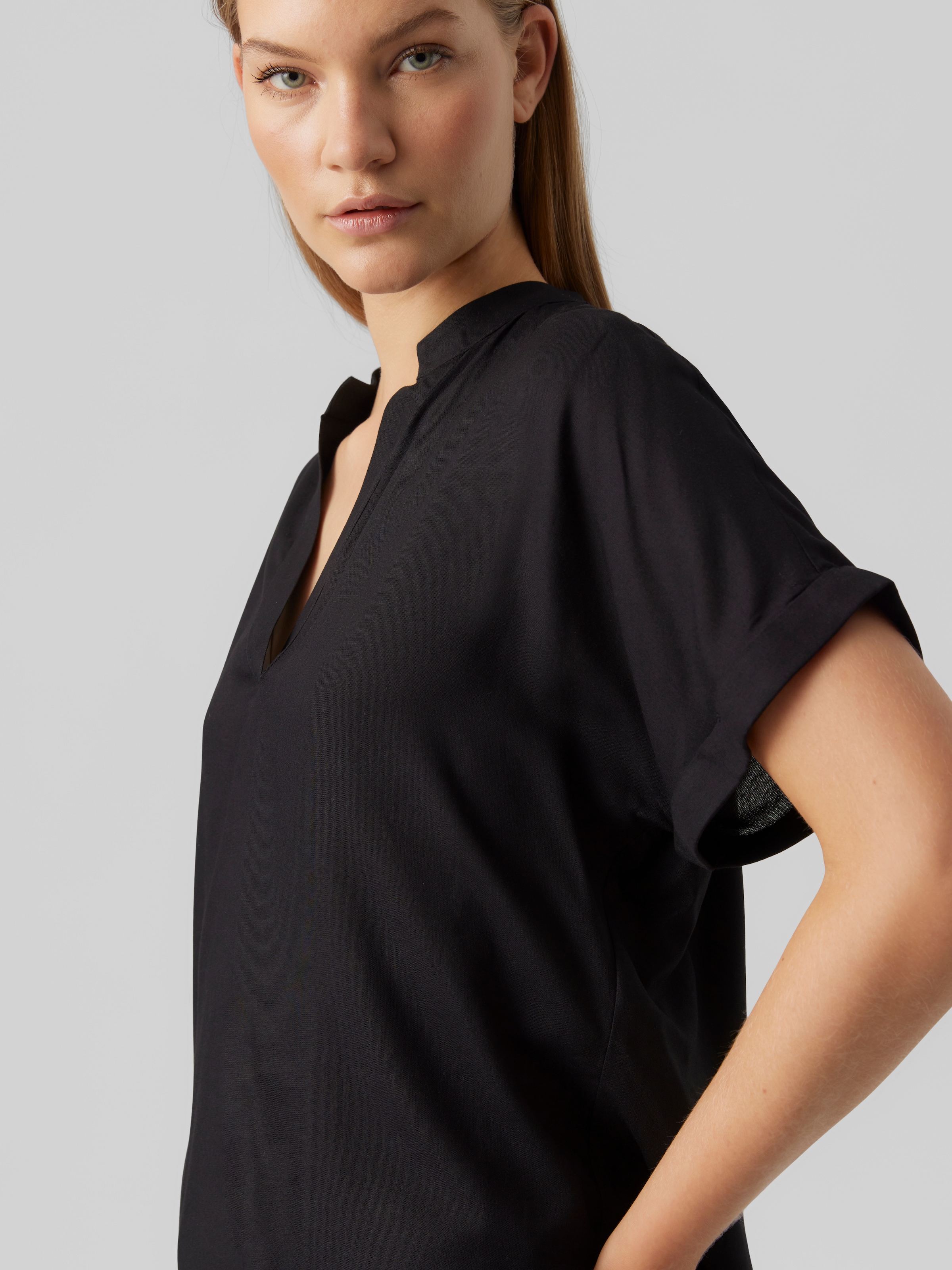 Vero Moda Shirtbluse »VMBEAUTY SS TOP GA NOOS« Viskose, regular fit
