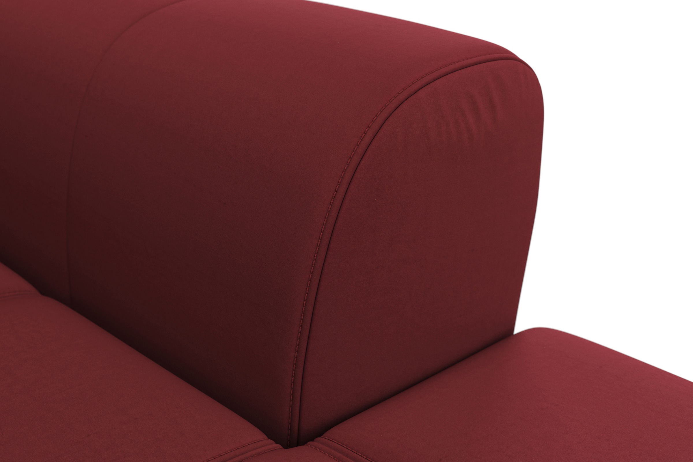 sit&more Ecksofa »Bendigo L-Form«, inklusive Sitztiefenverstellung, Bodenfreiheit 15 cm, 2 Fußfarben
