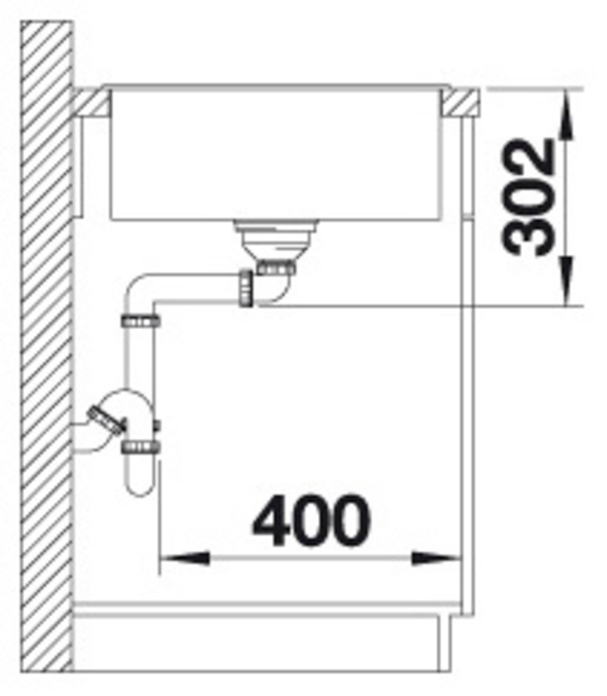 Blanco Granitspüle »AXIA III 5 S« 1 Stk. tlg. inklusive gratis Glasschneidebrett