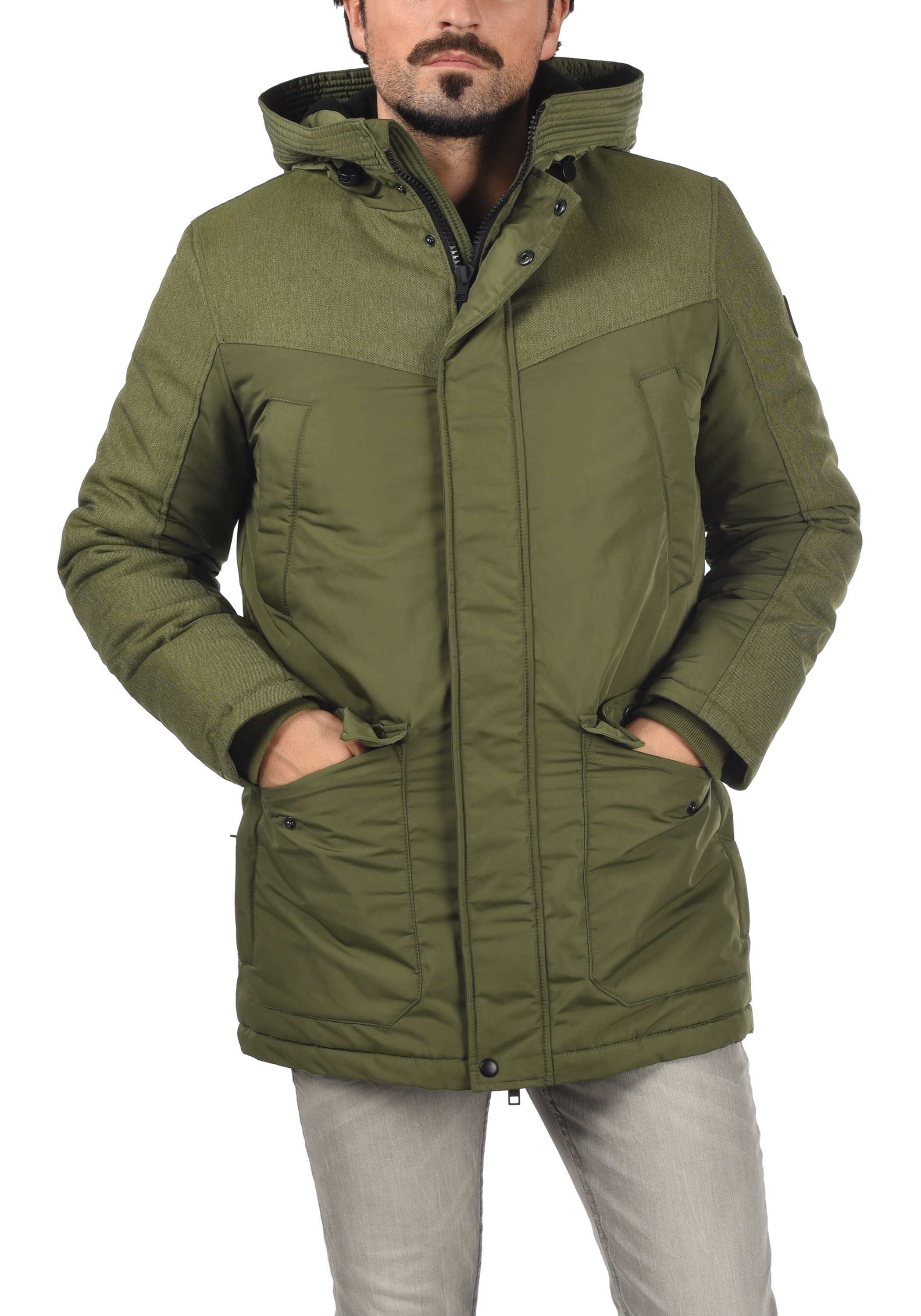 !Solid Langmantel »Parka SDInko«