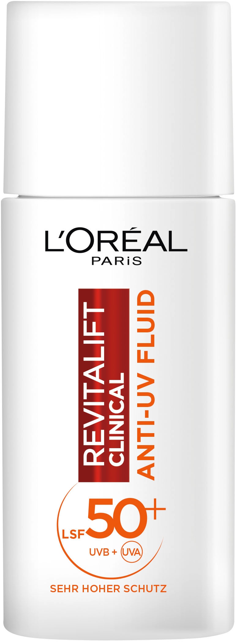 Sonnenschutzfluid »L'Oréal Paris Feuchtigkeitspflege mit LSF«, mit Lichtschutzfaktor