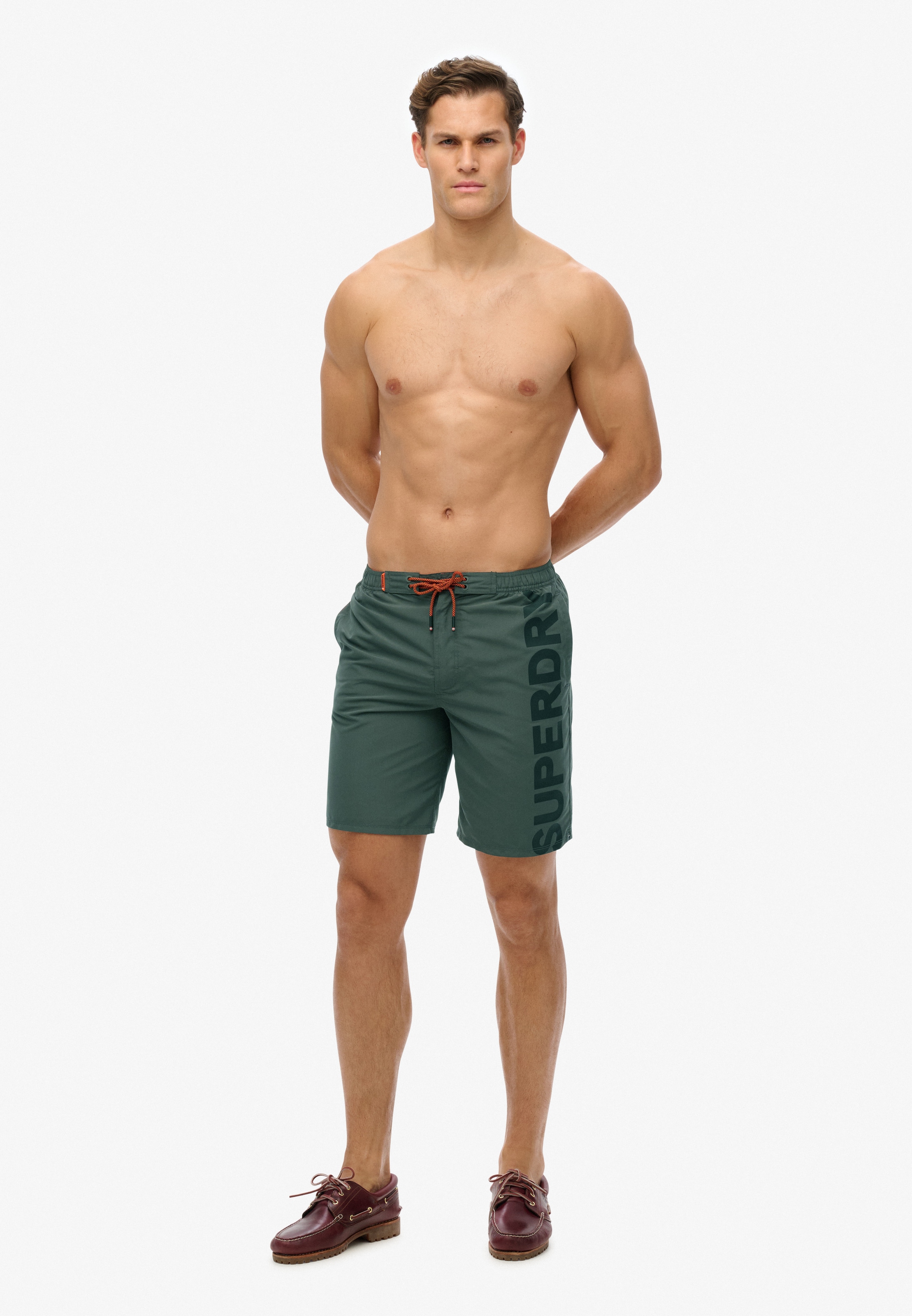 Superdry Badeshorts »CLASSIC 19 LOGO BOARDSHORT«