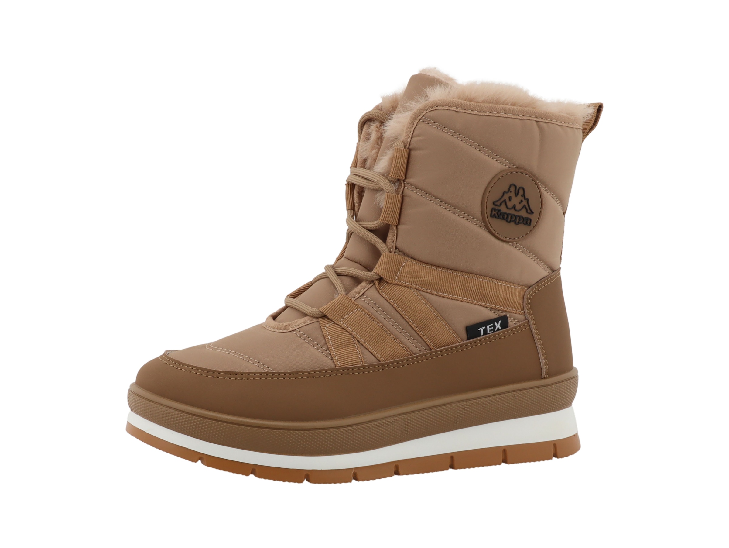 Kappa Damen Winterboots »Philia« Winterschuhe in beige, Größe 41
