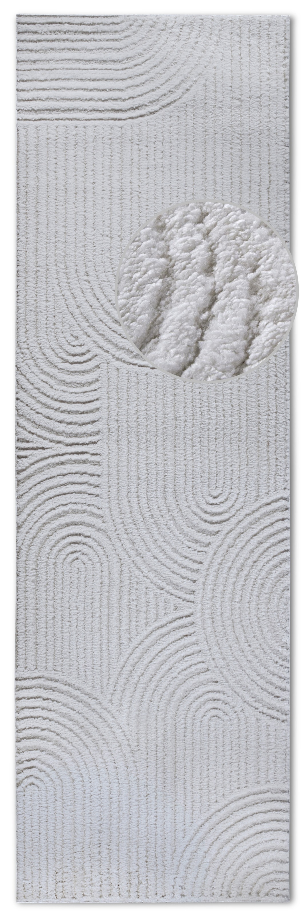 ELLE DECORATION Designteppich »Chappe«, rechteckig, 18 mm Höhe, Shaggy, Läufer, flauschig, weich, Langflor, modern, Hoch Tief Effekt
