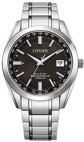 Citizen Funkuhr »CB0260-81E«, Armbanduhr, Herrenuhr, Damenuhr, Solar, Titanarmband, Saphirglas