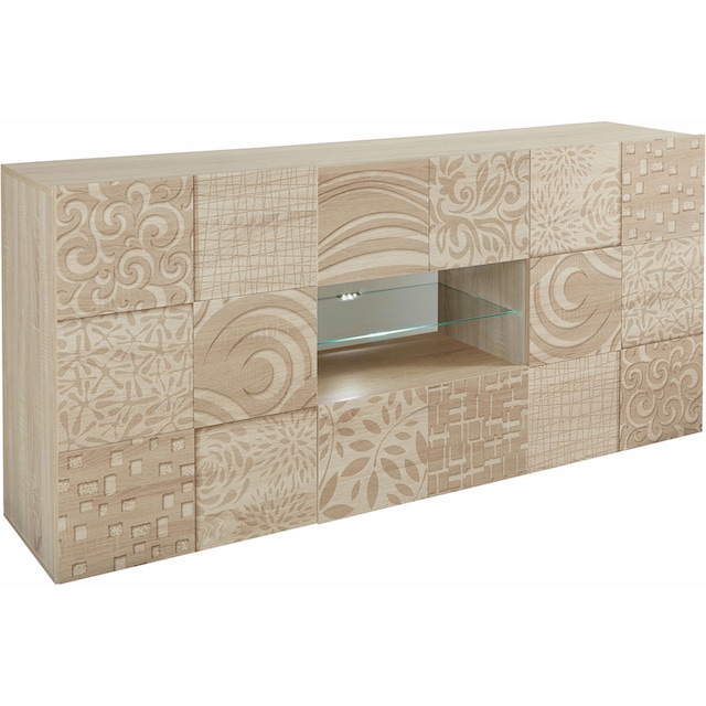 LC Sideboard »Miro«, Breite 181 cm mit dekorativem Siebdruck kaufen bei OTTO