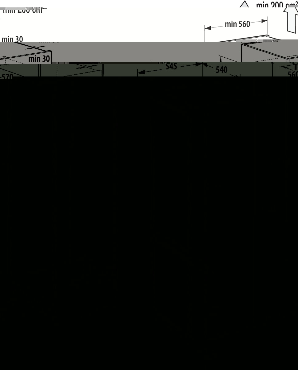 GORENJE Einbaukühlgefrierkombination »RKI514D22« 144 cm hoch 54 cm breit