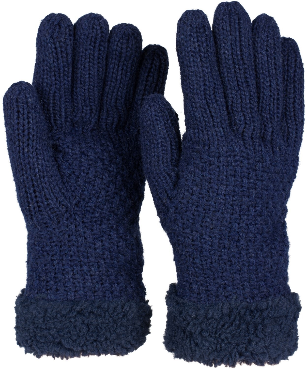 styleBREAKER Strickhandschuhe »Strickhandschuhe mit Perlmuster und Fleece« 1 Stk.