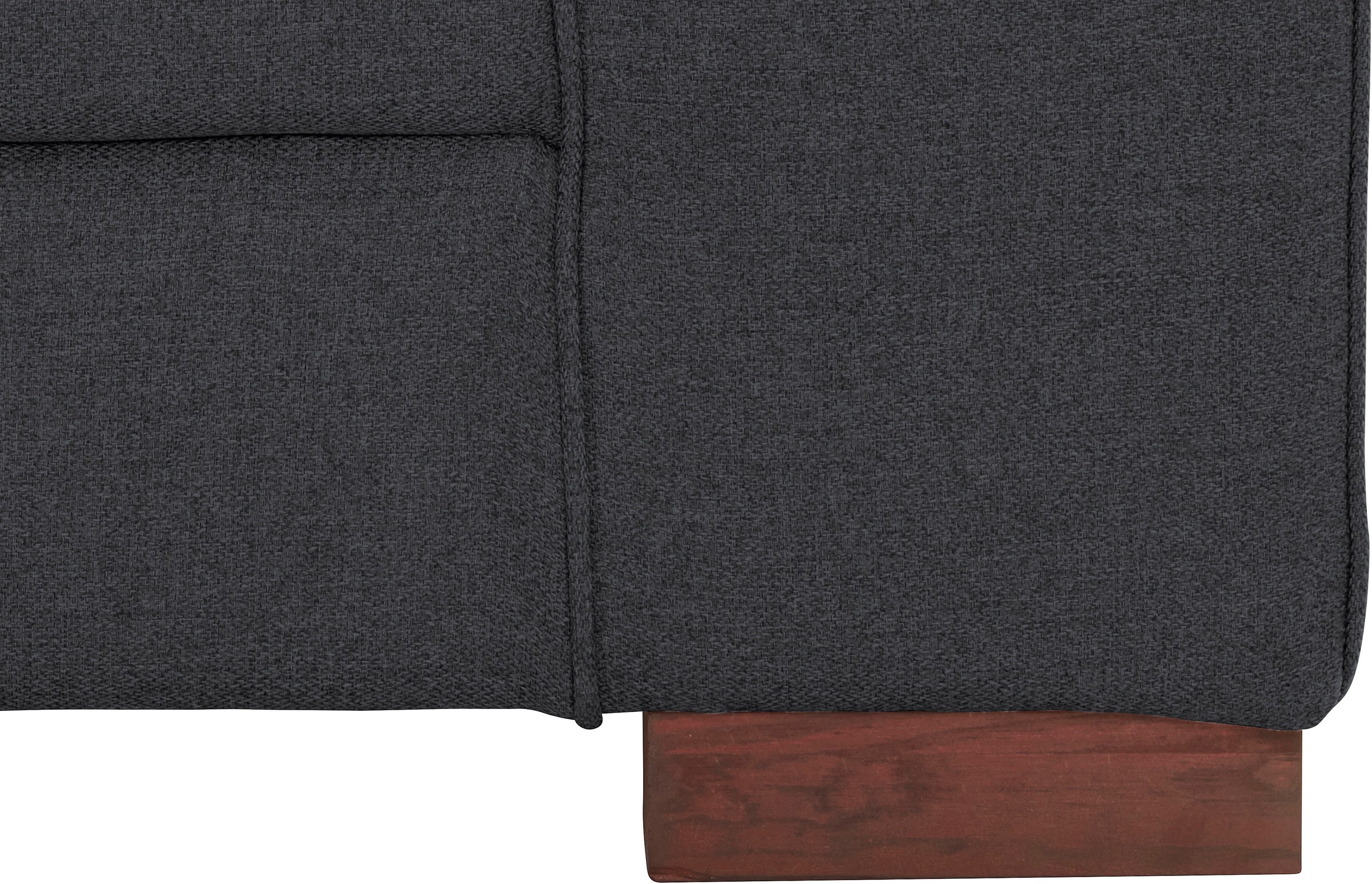 Home affaire Ecksofa »Broughton L-Form« weicher Sitzkomfort, incl. 4 Zierkissen, Keder