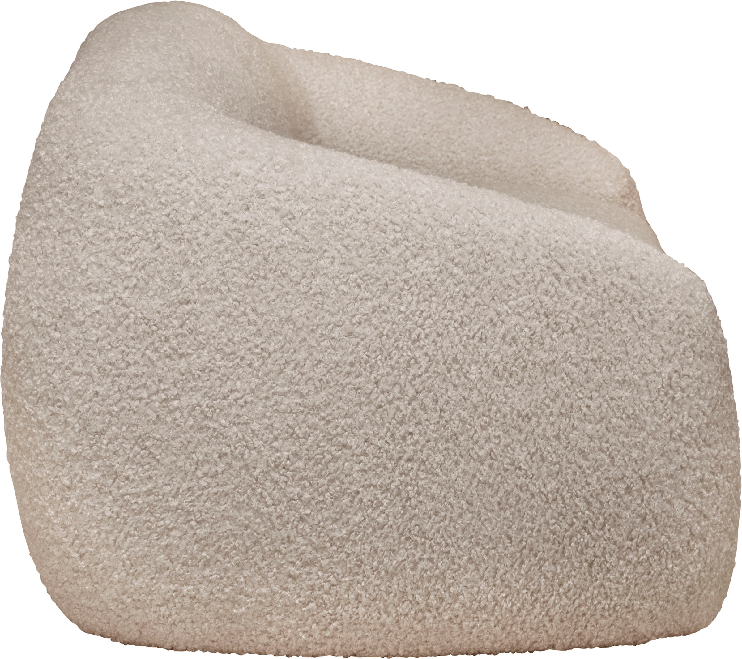 LeGer Home by Lena Gercke Big-Sofa »YANI Designersofa, organische Form, Maße B/T/H: 240/64/81 cm«, mit Wellenunterfederung, auch in Bouclé, passend zur Serie