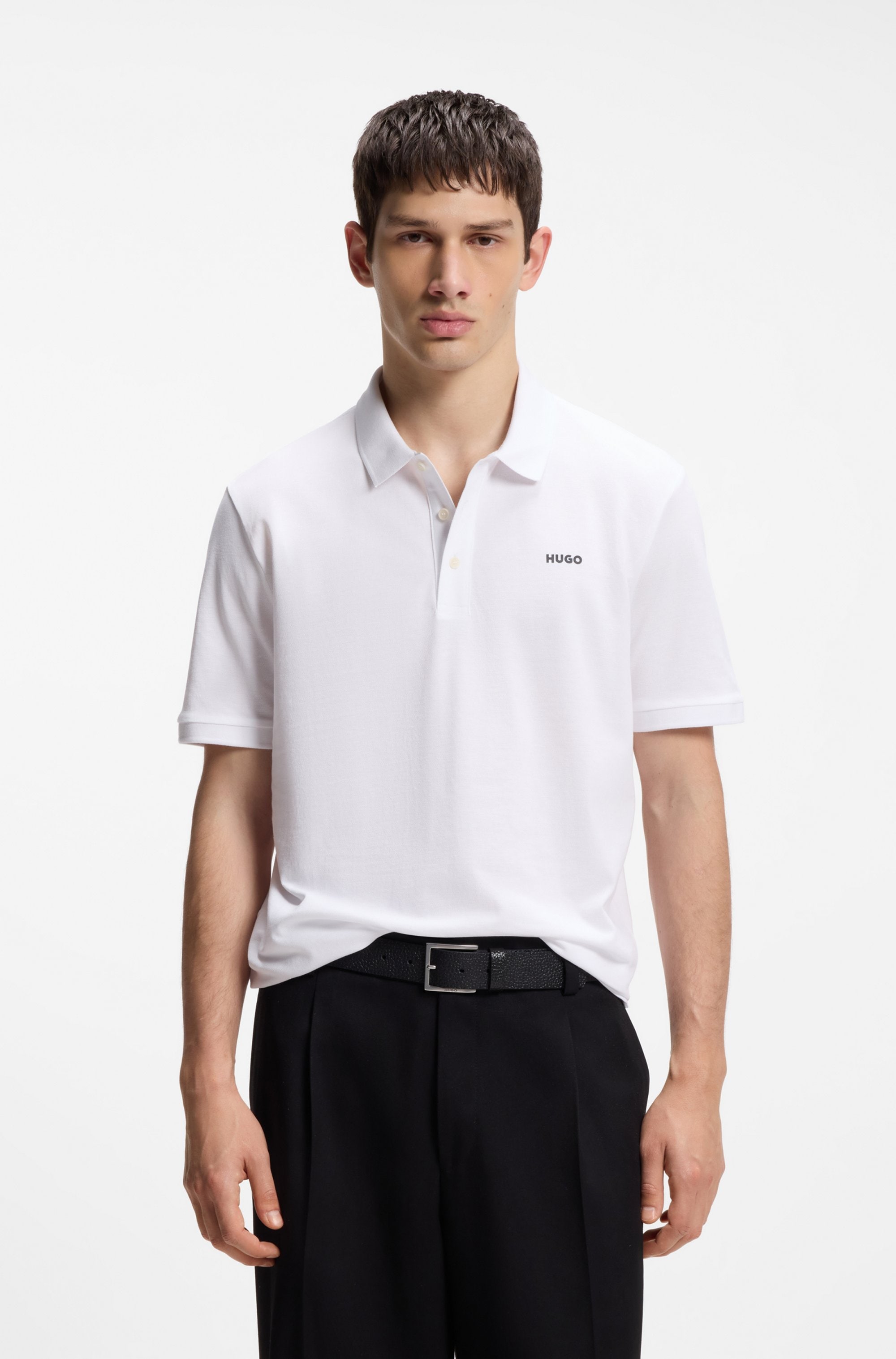 HUGO Poloshirt »Donos« Regular Fit, Baumwoll-Piqué