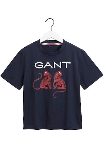 Gant Rundhalsshirt, mit großem Frontprint kaufen