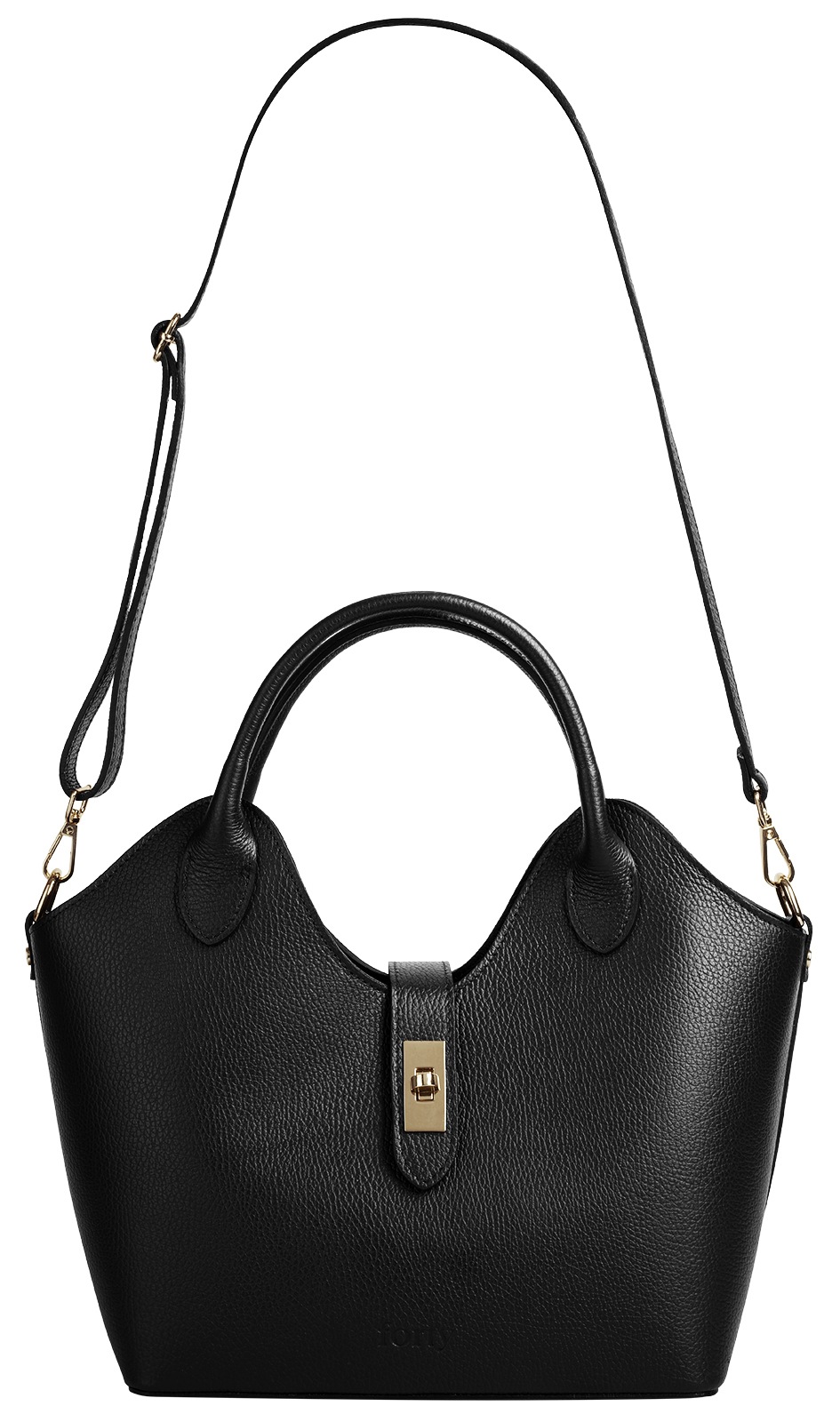 forty° Shopper »FORTY° Damen LANVERRA - M echt Leder, Made in Italy« echt Leder, Made in Italy
