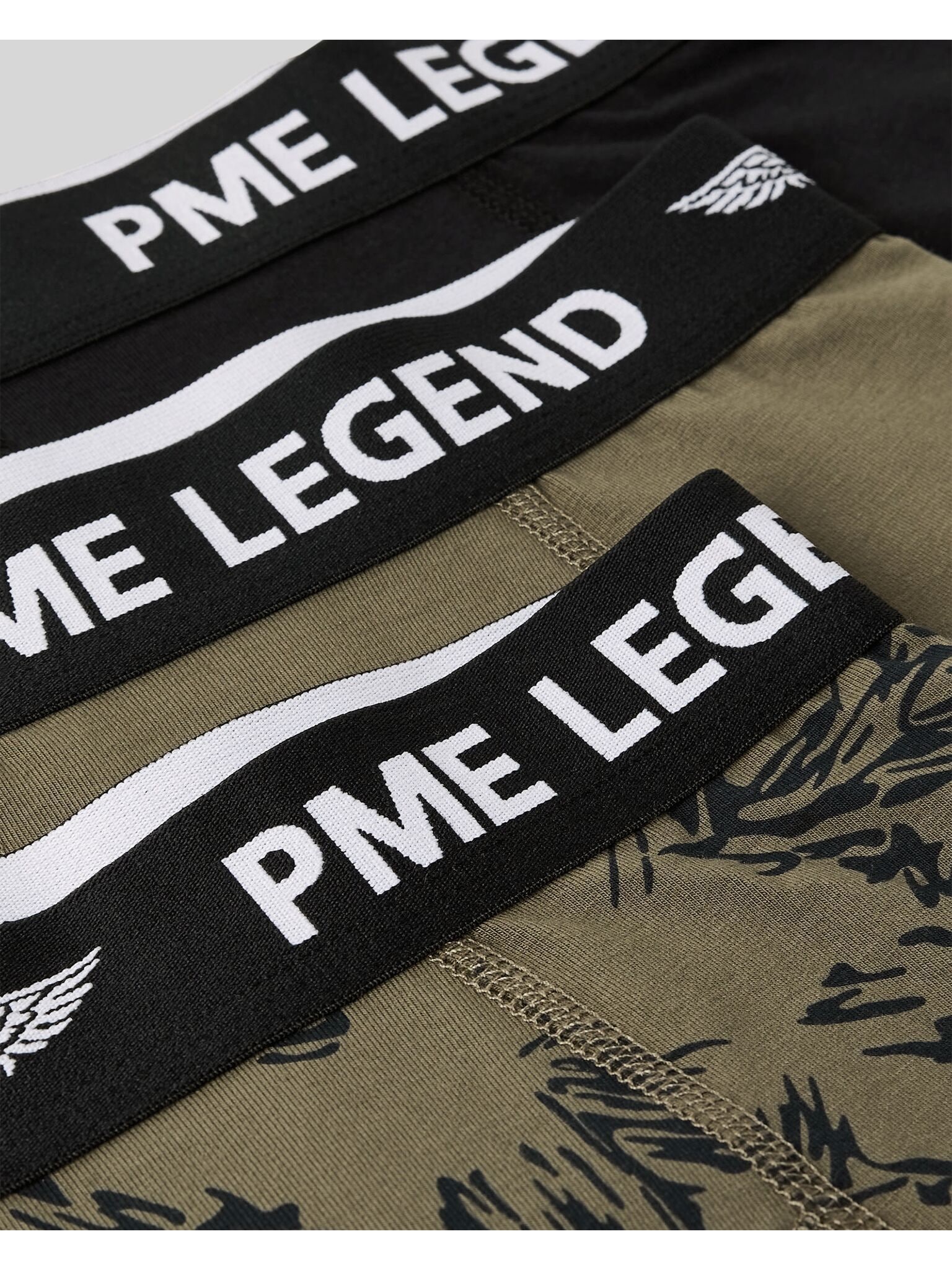 PME LEGEND Boxershorts Packung, 3 Stk. mit Logobund