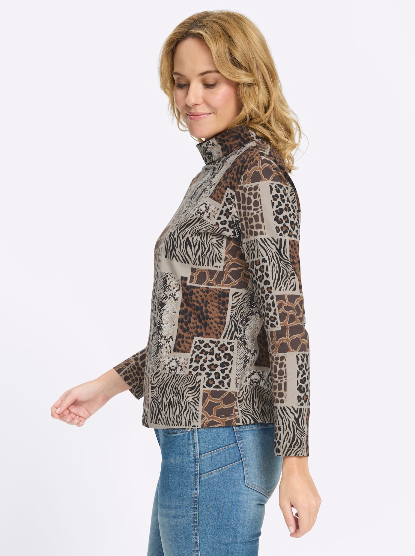 Classic Basics Print-Shirt »Langarm-Shirt« 1