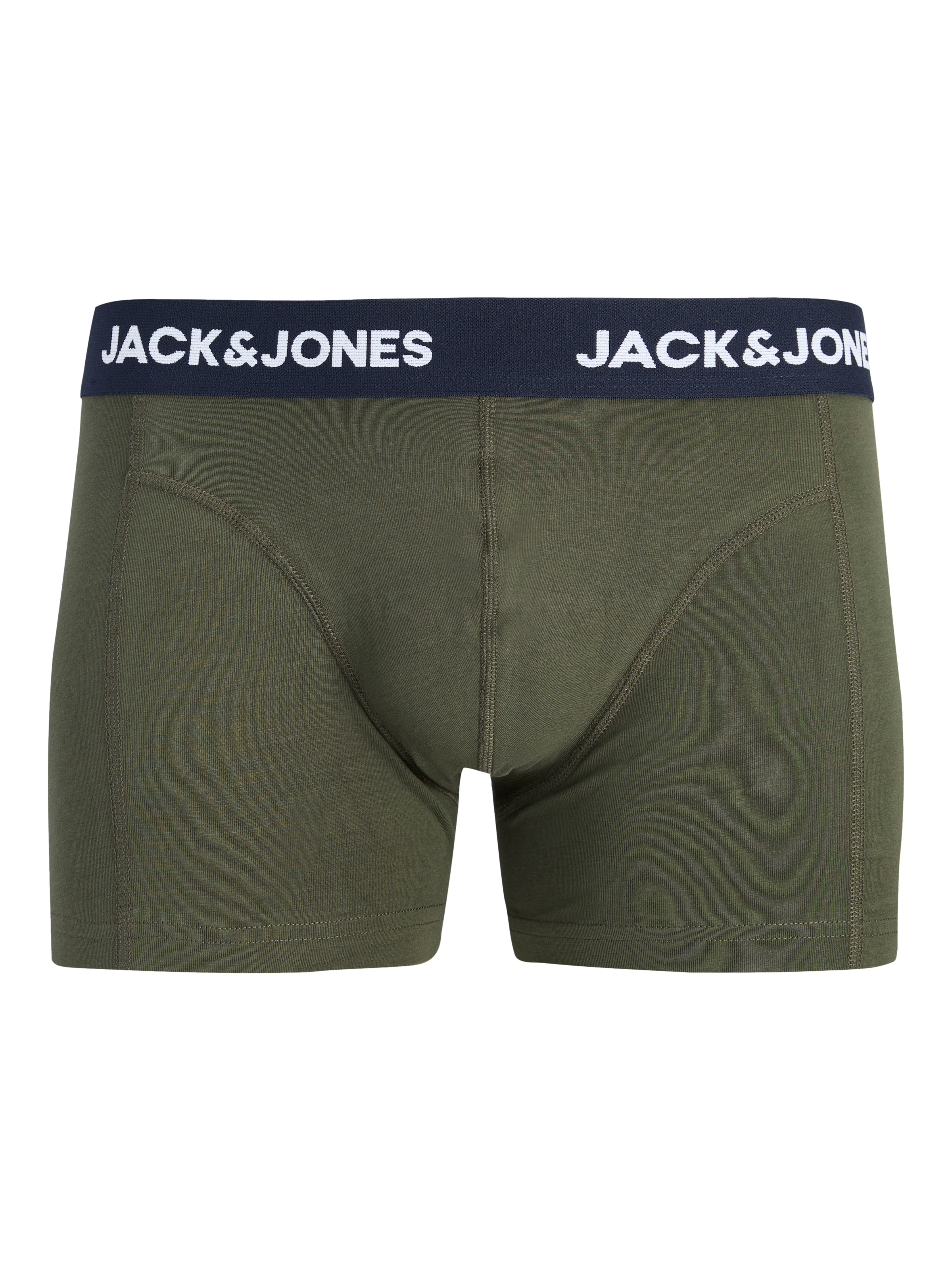Jack & Jones Trunk »JACLAMP SOLID TRUNKS 3 PACK« Packung, 3 Stk. Baumwollmischung, elastischer Bund