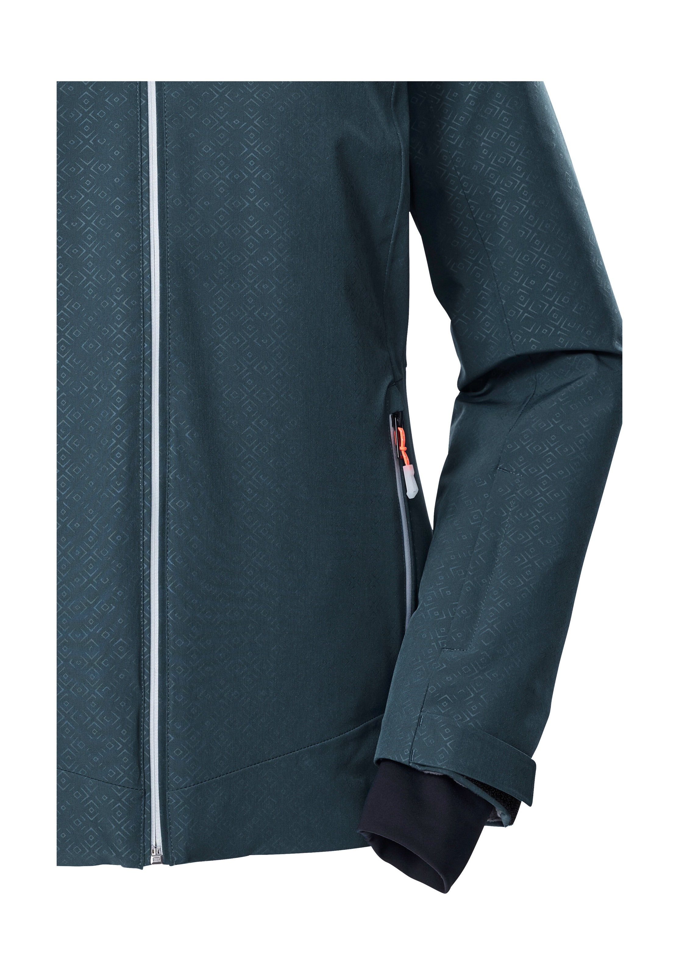Killtec Skijacke »KSW 33 WMN SKI JCKT«, Damen Skijacke: wasserdicht, atmungsaktiv, verstellbar, PFAs-frei