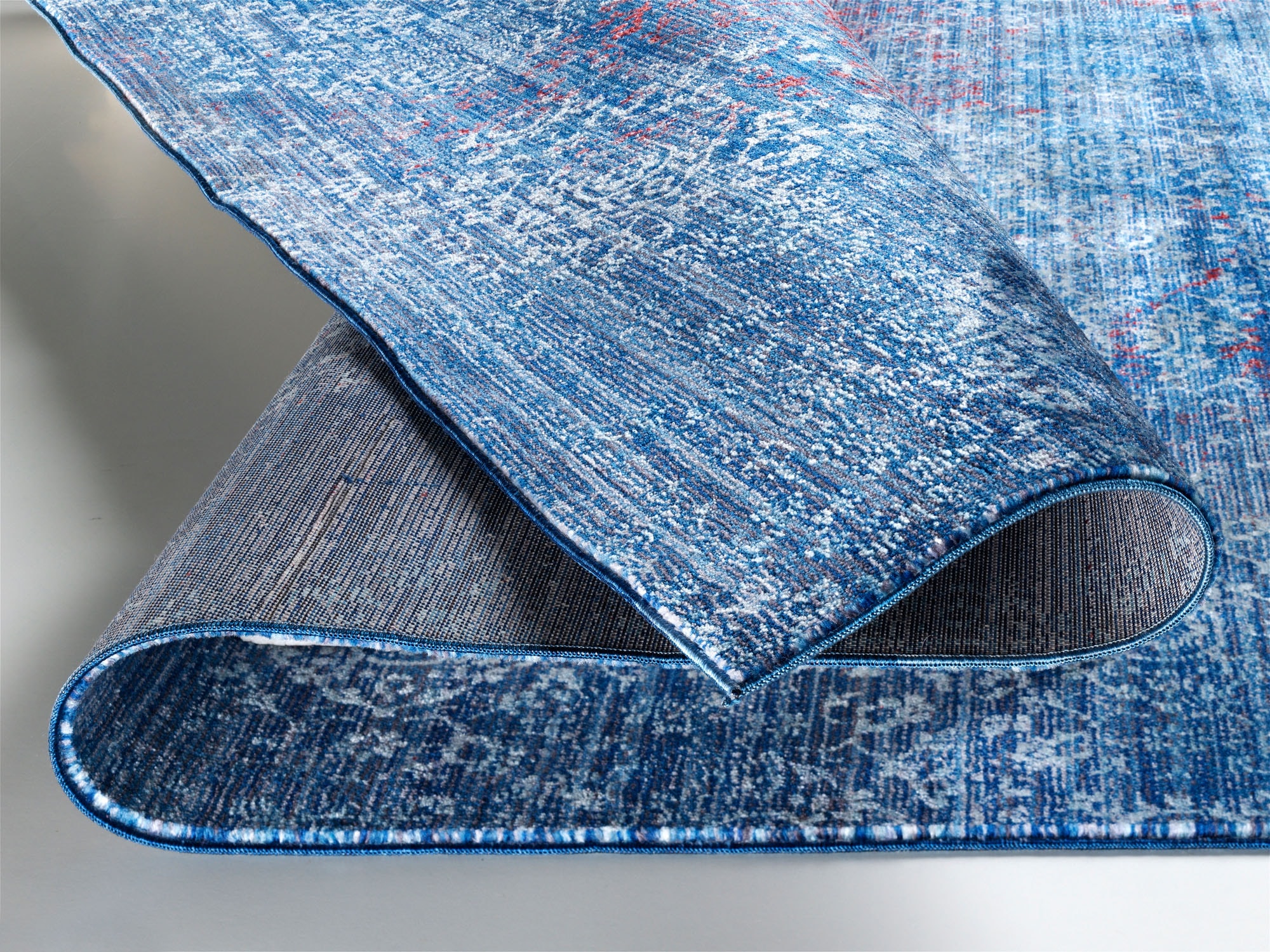 OCI DIE TEPPICHMARKE Teppich »Rainbow Leja« rechteckig 5 mm Höhe Kurzflor, weiche Microfaser, Wohnzimmer