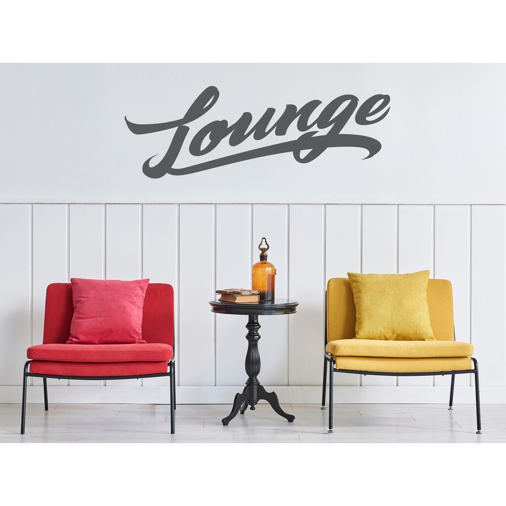 queence Wandtattoo »LOUNGE«, (1 St.)