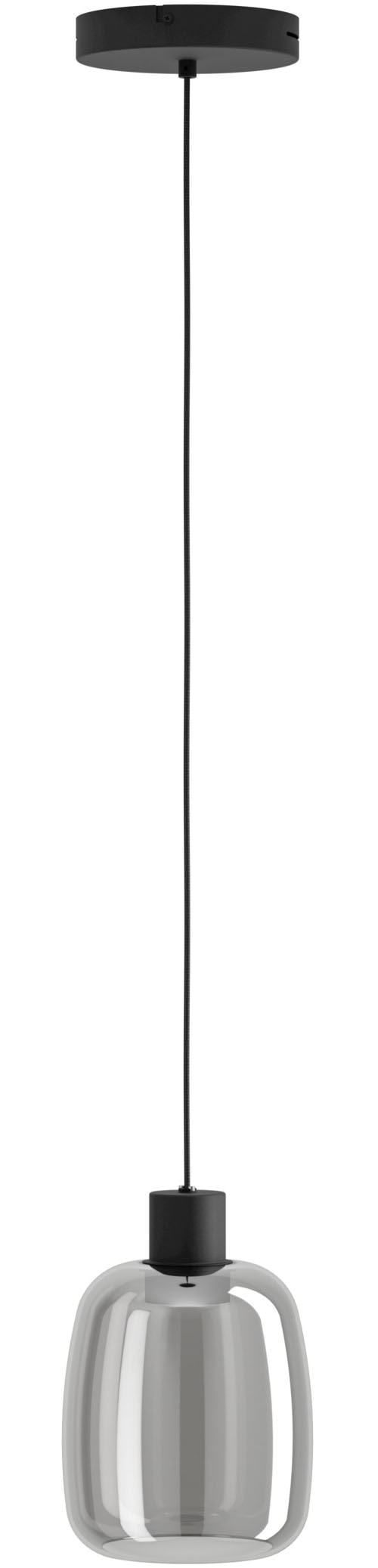 EGLO Hängeleuchte »MOLOCHIO-Z Pendellampe - Stahl - LED - 1X3,7W - IP20« LED-Modul 1 Stk. Kaltweiß | Neutralweiß | Warmweiß Hängelampe, Deckenlampe, Wohnzimmer, Esszimmer, H110 x Ø18 cm