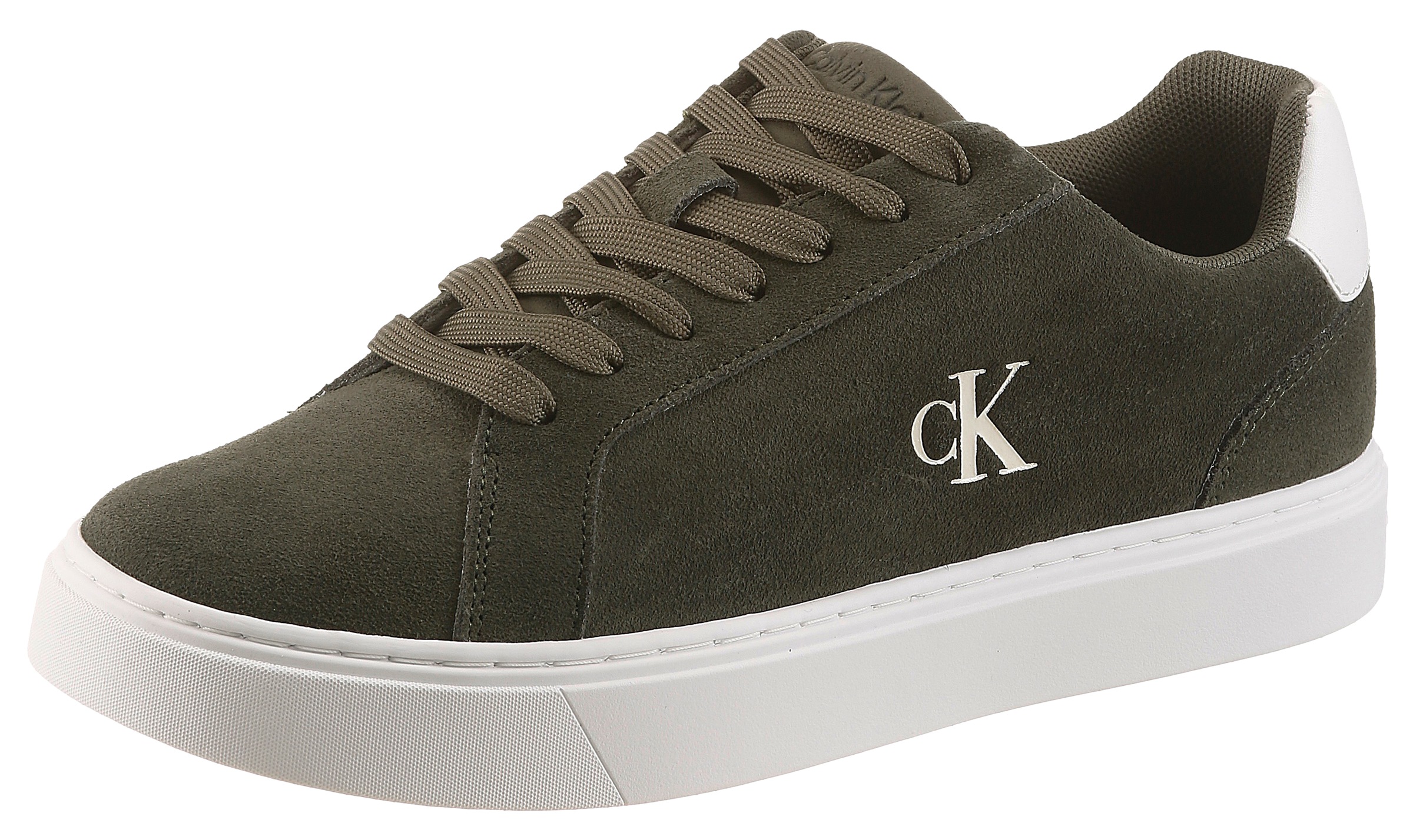 Calvin Klein Jeans Sneaker »CLASSIC CUPSOLE LACEUP SU«  Schnürschuh, Halbschuh, Freizeitsneaker mit seitlichem CK-Logo