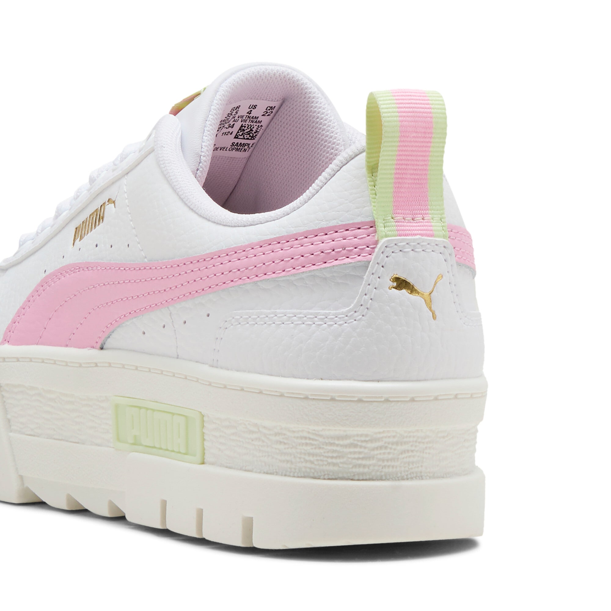 PUMA Sneaker »MAYZE LTH JR«  mit strukturierter Plateau-Gummisohle, herausnehmbare Innensohle