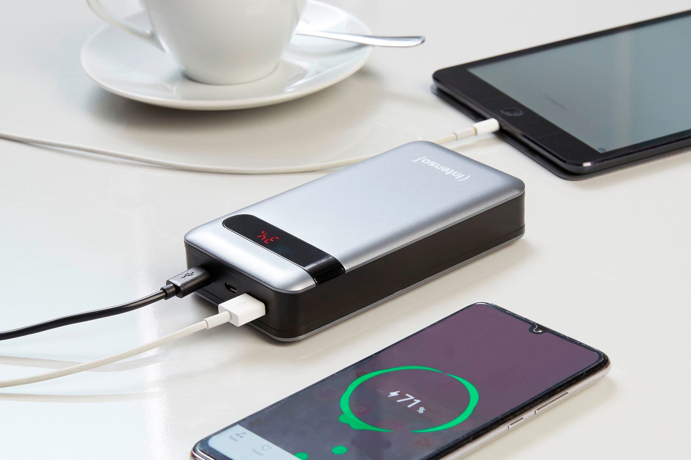 Intenso Batterie-Ladegerät »PD 20000«