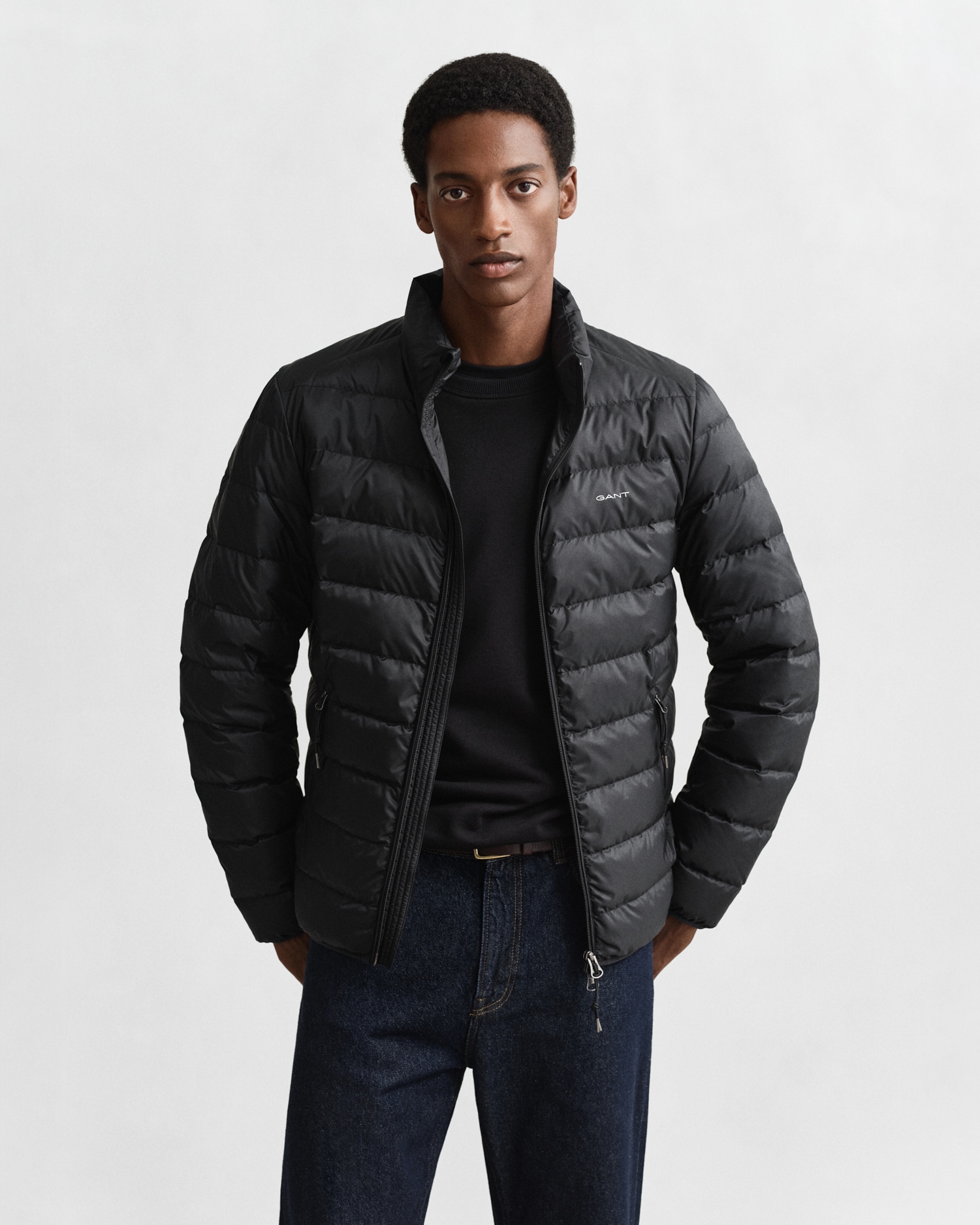 Gant Steppjacke »LIGHT DOWN JACKET«, 2-Wege-Reißverschluss, Übergangsjacke, regular fit