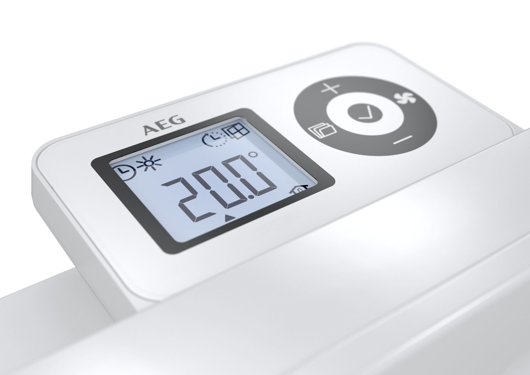 AEG Haustechnik Konvektor »»WKL 505«, Elektroheizung energiesparend, 500 W« für ca. 6 m²,  LCD-Display, Wochenzeitschaltuhr