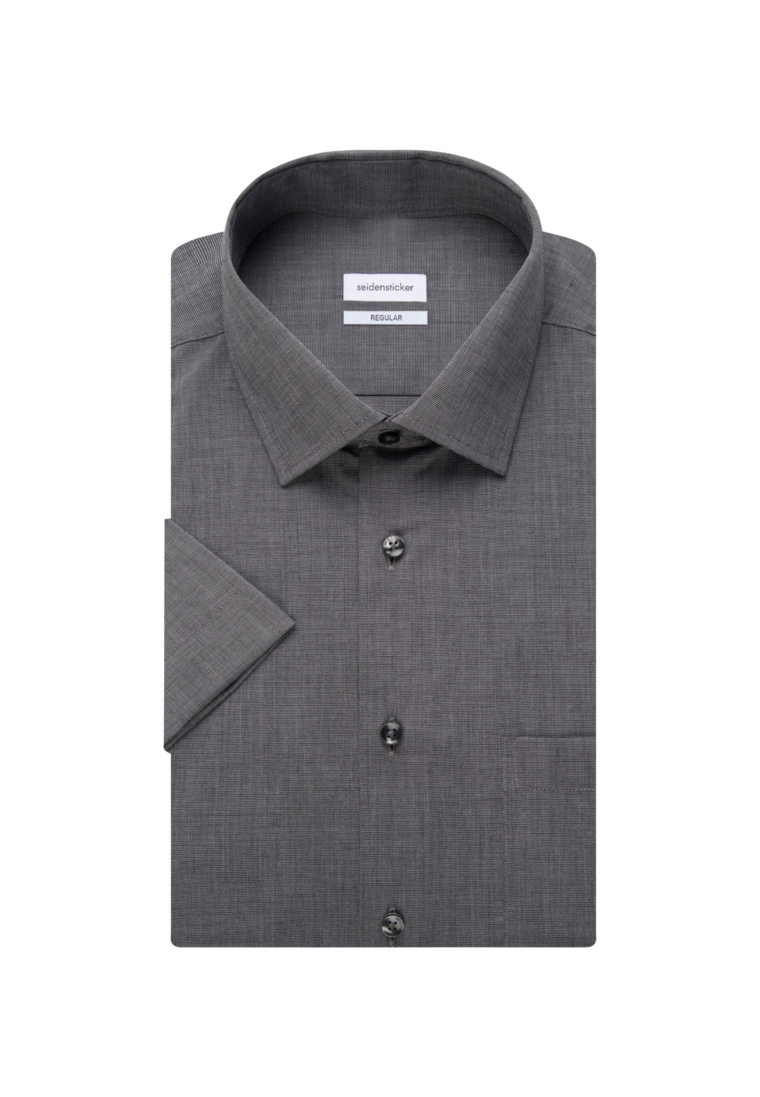 seidensticker Businesshemd »Schwarze Rose«, Regular Kentkragen Uni