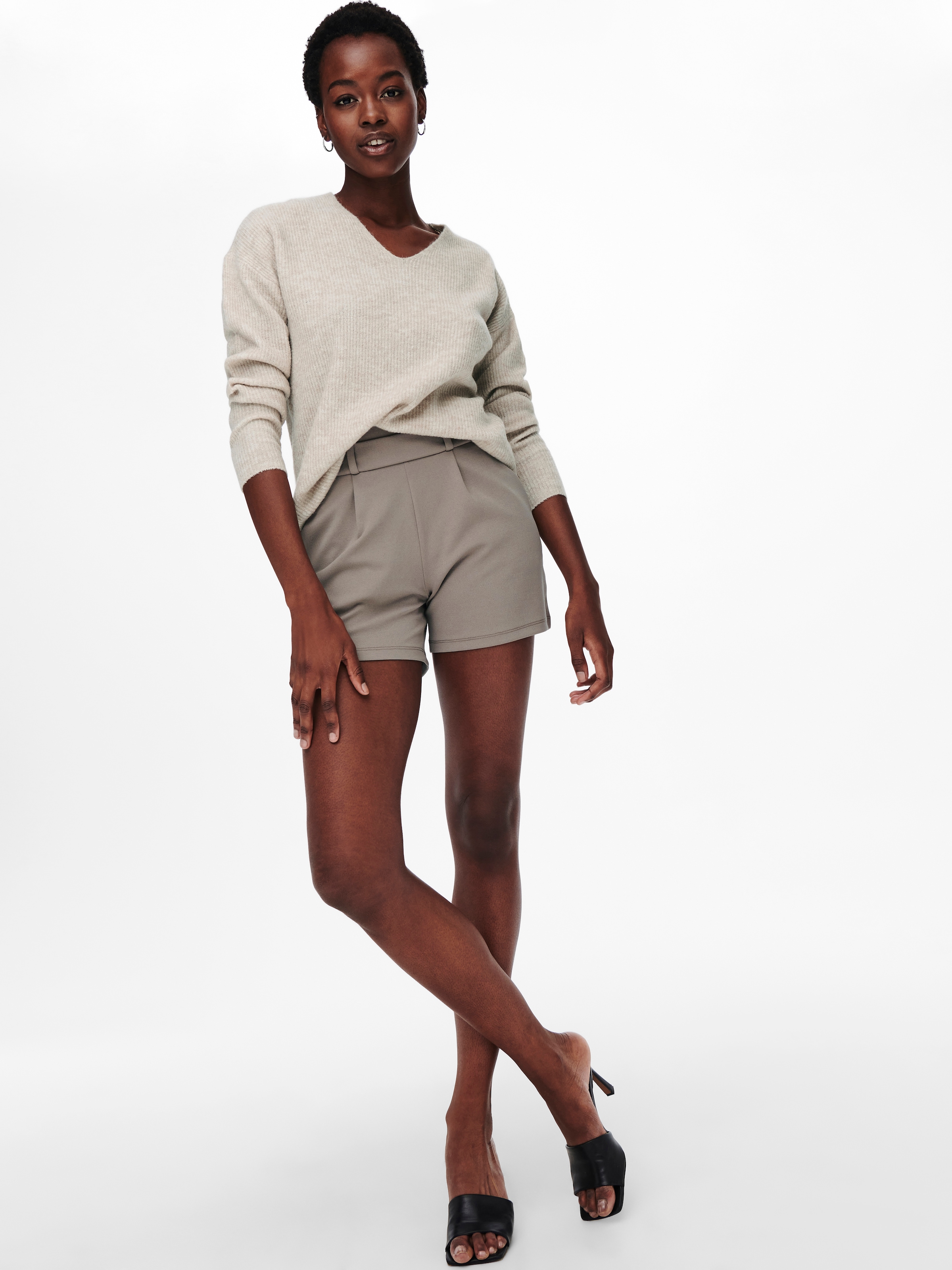 ONLY Strickpullover »ONLCAMILLA V-NECK L/S PULLOVER KNT NOOS«