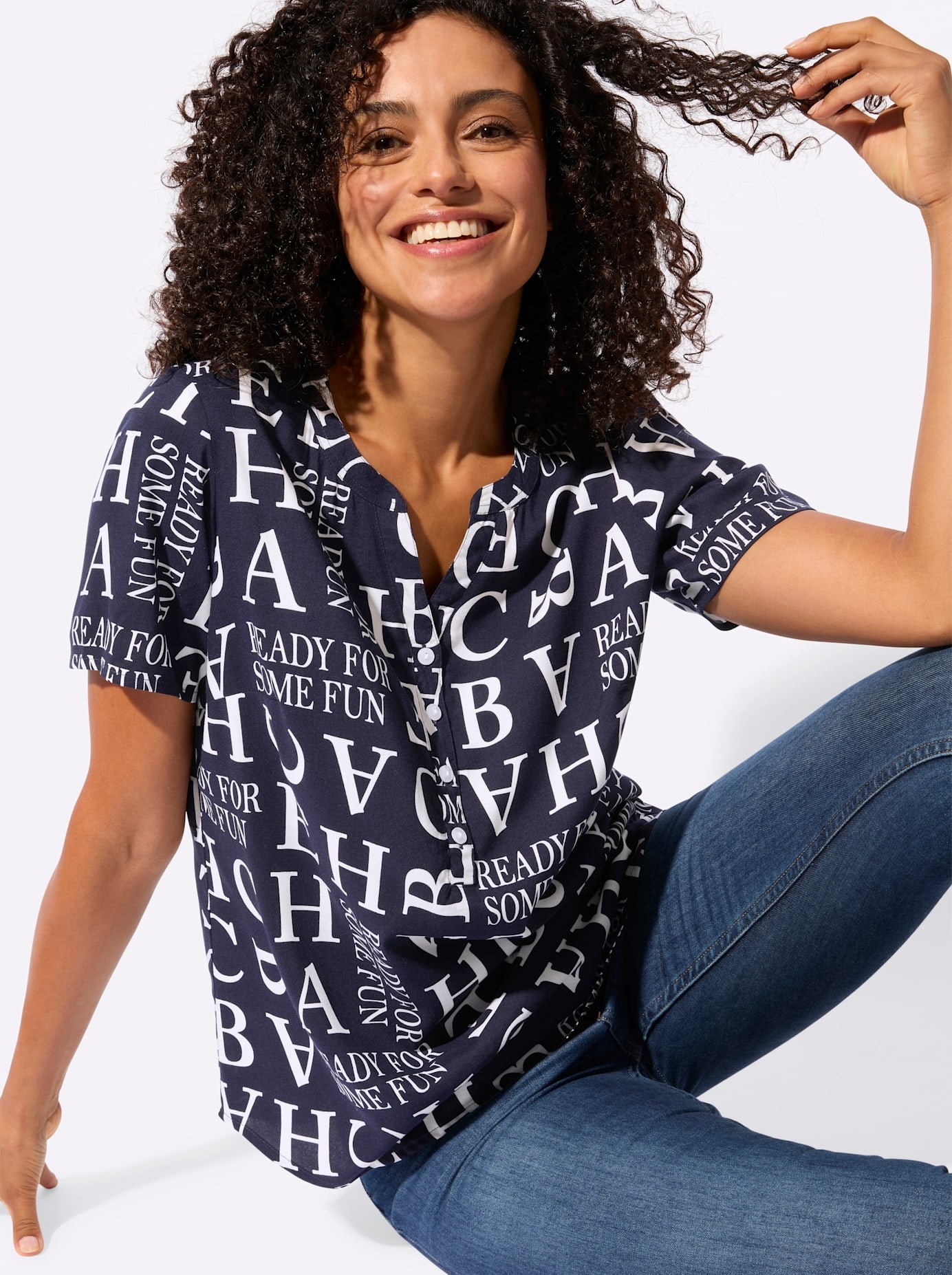 Casual Looks Druckbluse