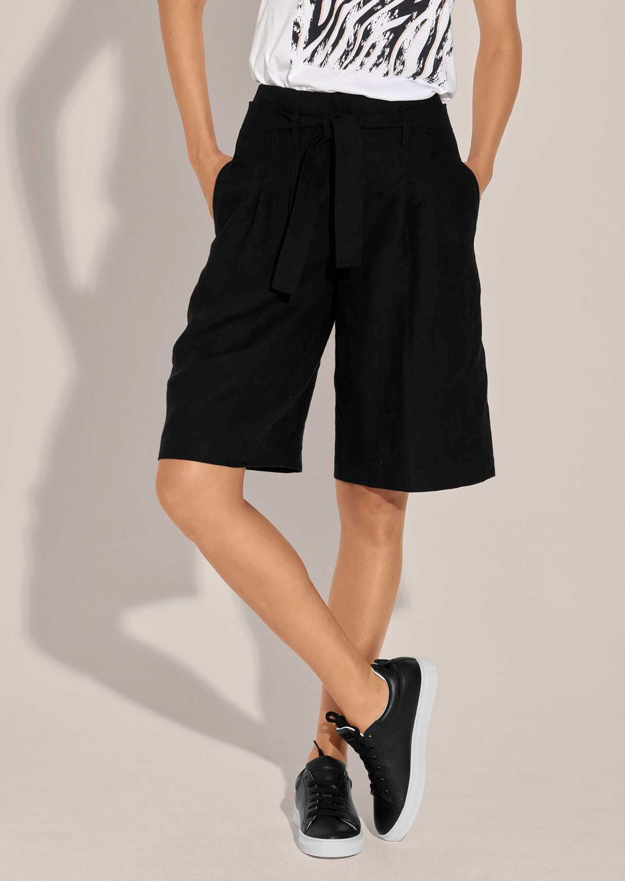 MADELEINE Bermudas »Bermuda Highwaist-Bermudas aus Leinen«