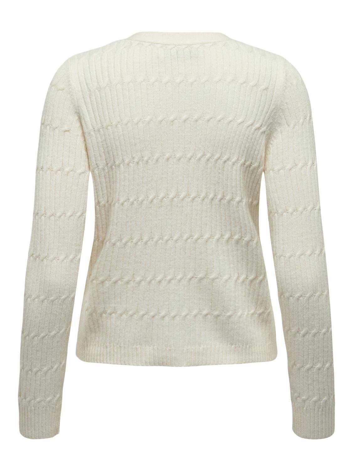ONLY Strickjacke »ONLKATIA LS CABLE V-NECK CARDIGAN CC KNT«