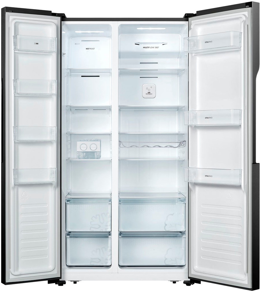 GORENJE Side-by-Side »NRS918EM«, NRS918EMB, 178,6 cm hoch, 91 cm breit