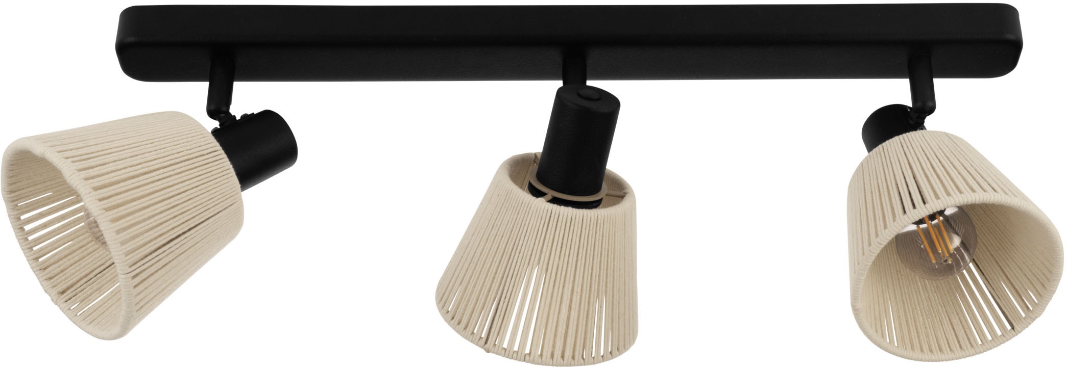 EGLO Deckenspot »SEAGARD Spotlampe - Stahl - E14 - 3X40W - IP20« E14 1 Stk. Deckenlampe, Deckenstrahler, Strahler, L52 x B11,5 x H13,5 cm