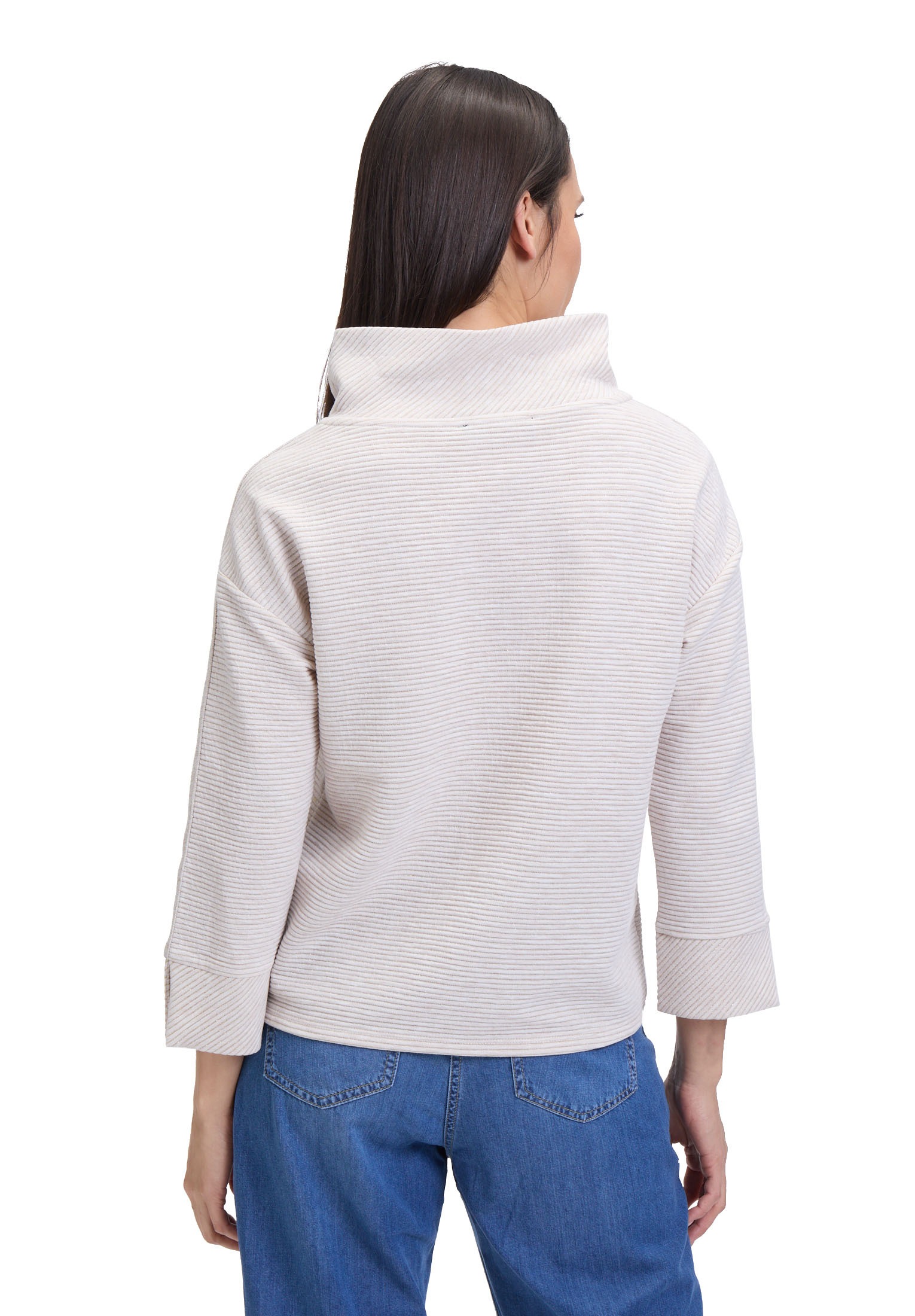 Betty Barclay Sweatshirt »Sweatshirt mit Rippenstruktur«