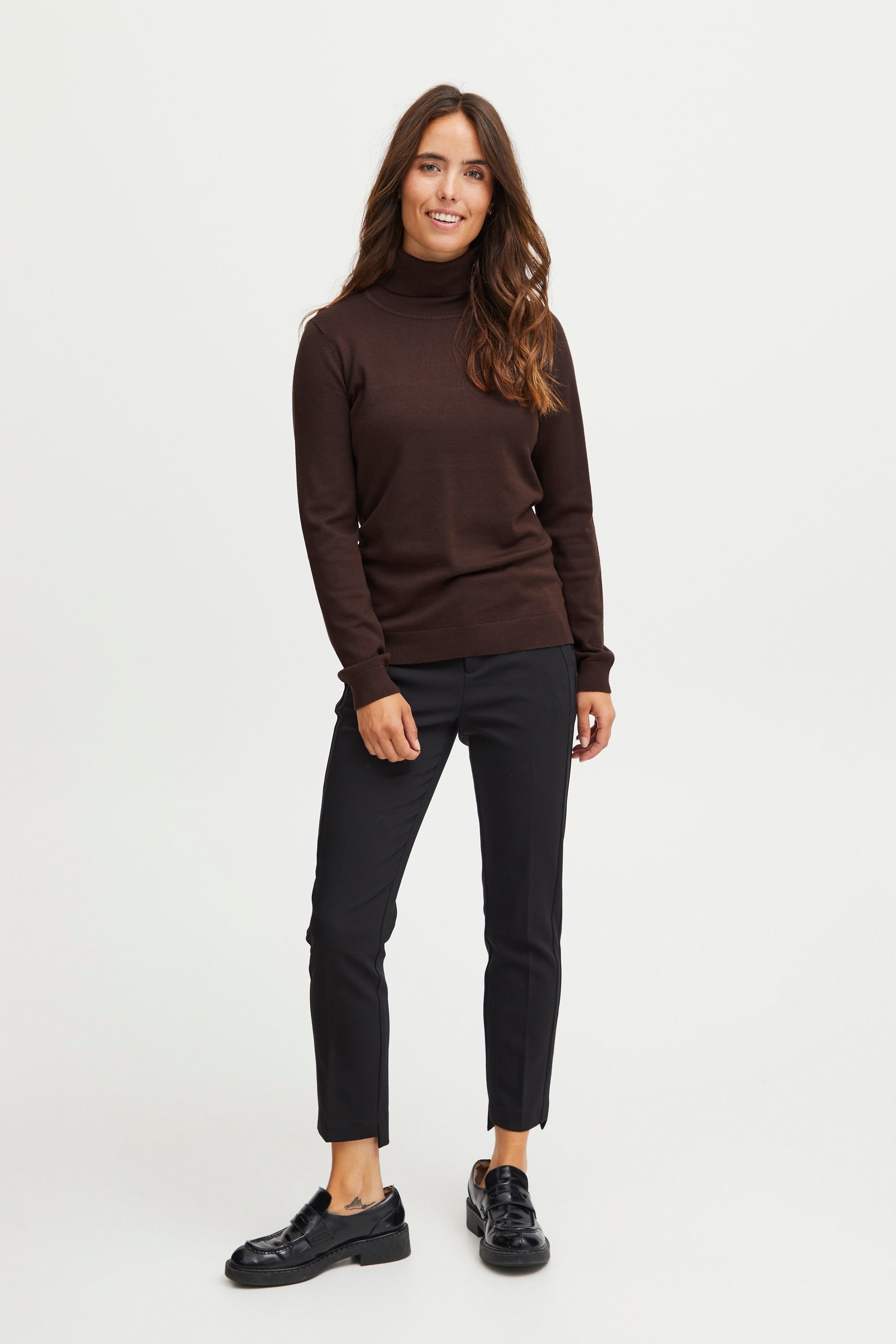 fransa Strickfleece-Pullover »Strickpullover FRBlume«