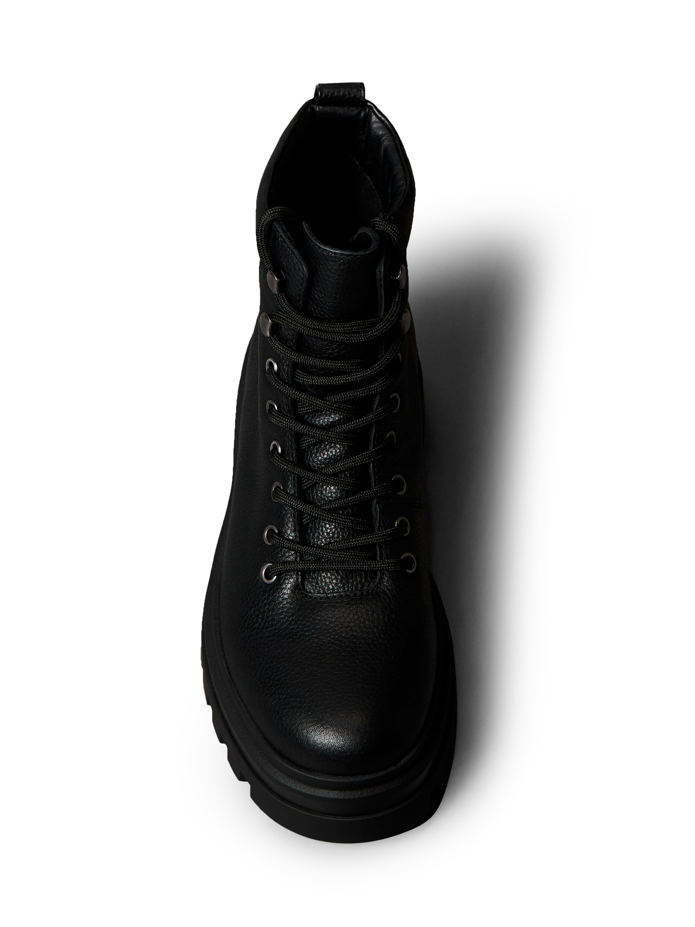 Calvin Klein Jeans Schnürboots »LUGGED HIKING LACE UP LTH«  Schnürstiefelette, Plateauboots mit gepolstertem Schaftrand