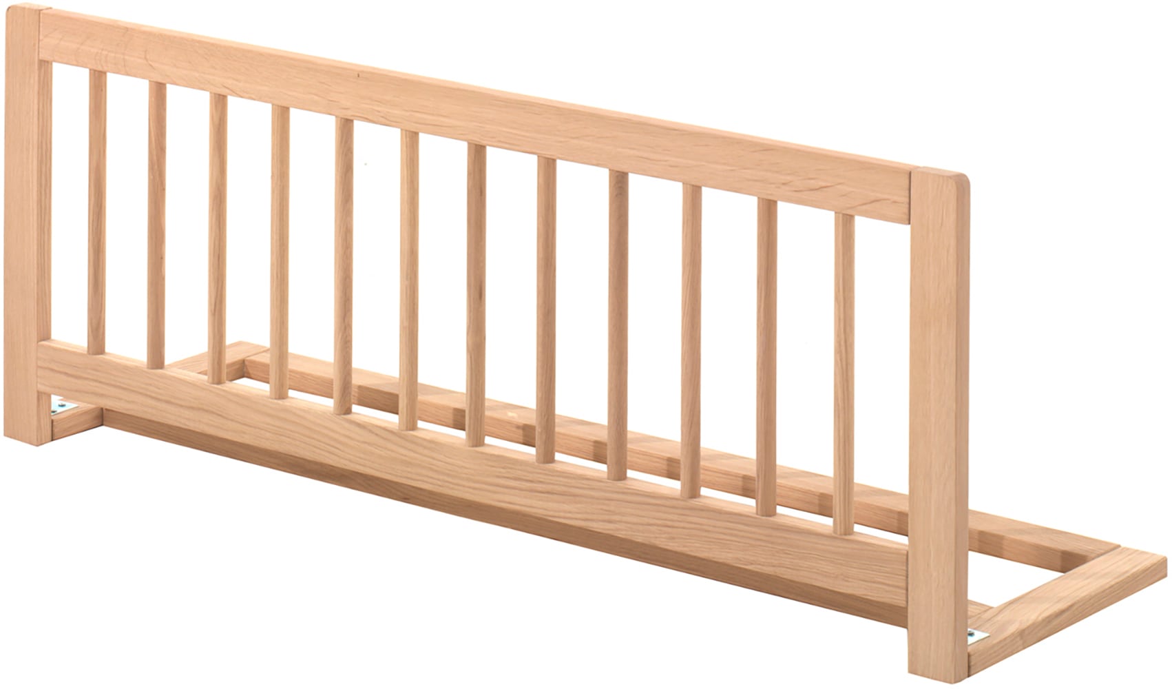 Home affaire Etagenbett »Eiche massiv, Made in Europe, langlebige Qualität«, (B/H/T ca. 208x176x98cm, Schublade+unterer Rausfallschutz optional), 2 Lattenroste, wahlweise mit oder ohne Bettschublade und Absturzschutz