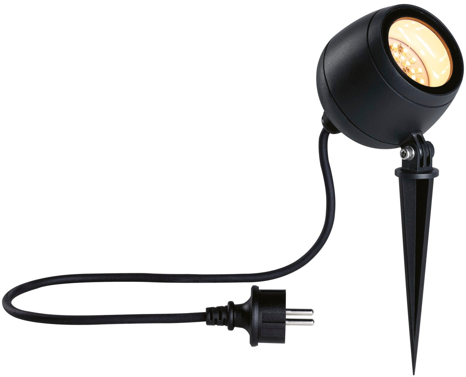 Paulmann LED Gartenleuchte »Outdoor 230V Spot Kikolo Insect friendly ZigBee«, 1 flammig, Insektenfreundlich