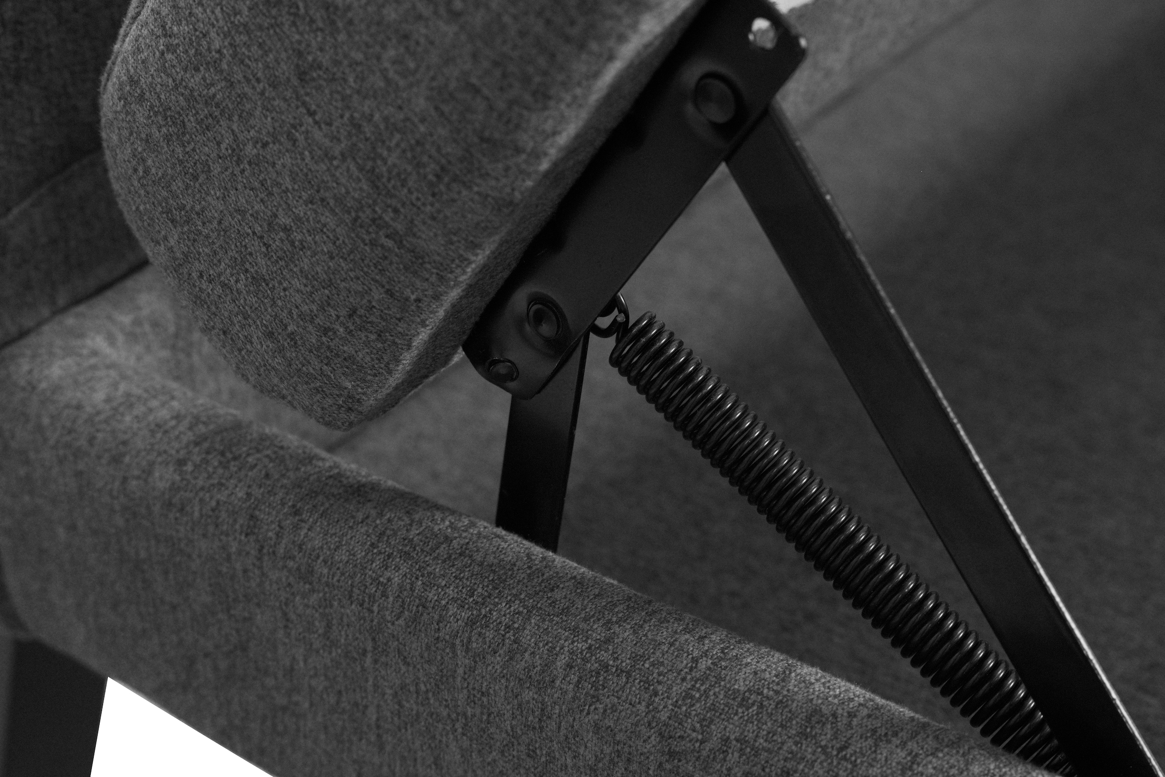 OTTO home Eckbank »Geranie, Sitz -und Rücken gepolstert, Knopfheftung« zwei Bezugsstoffe, zwei Stofffarben, pulverbeschichtetes Metallgestell