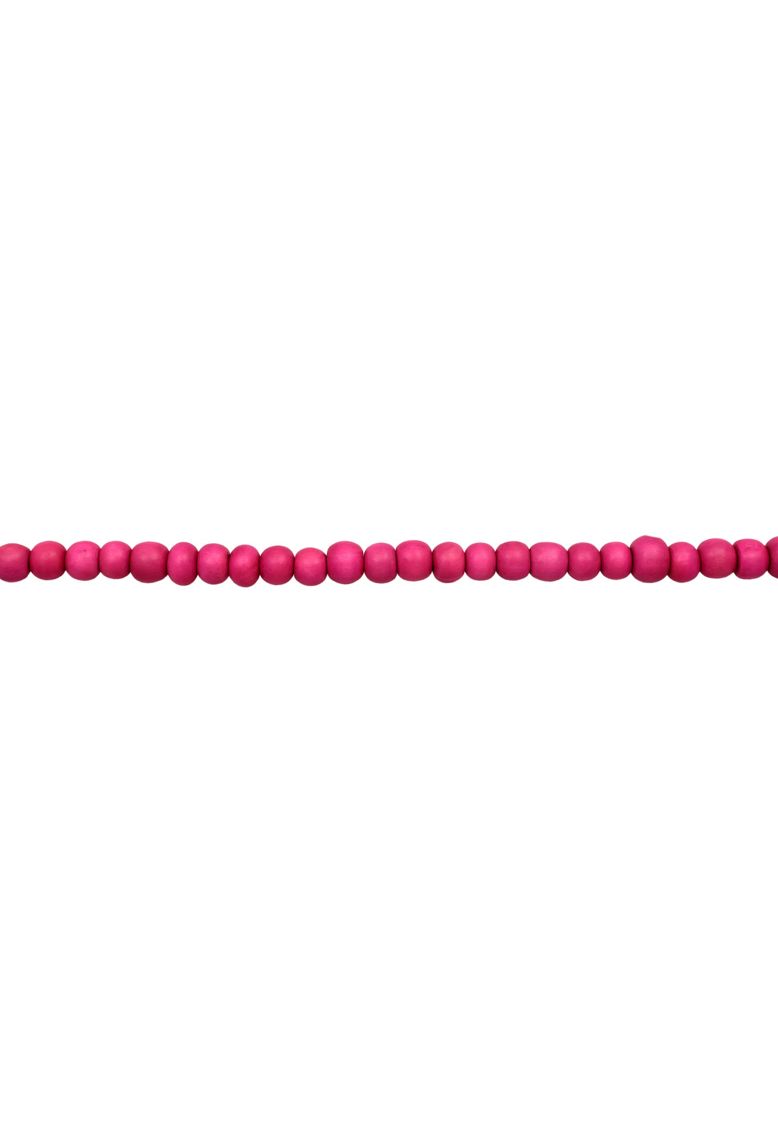 Elli Choker »Halskette Choker Holzperlen Pink 925 Silber«