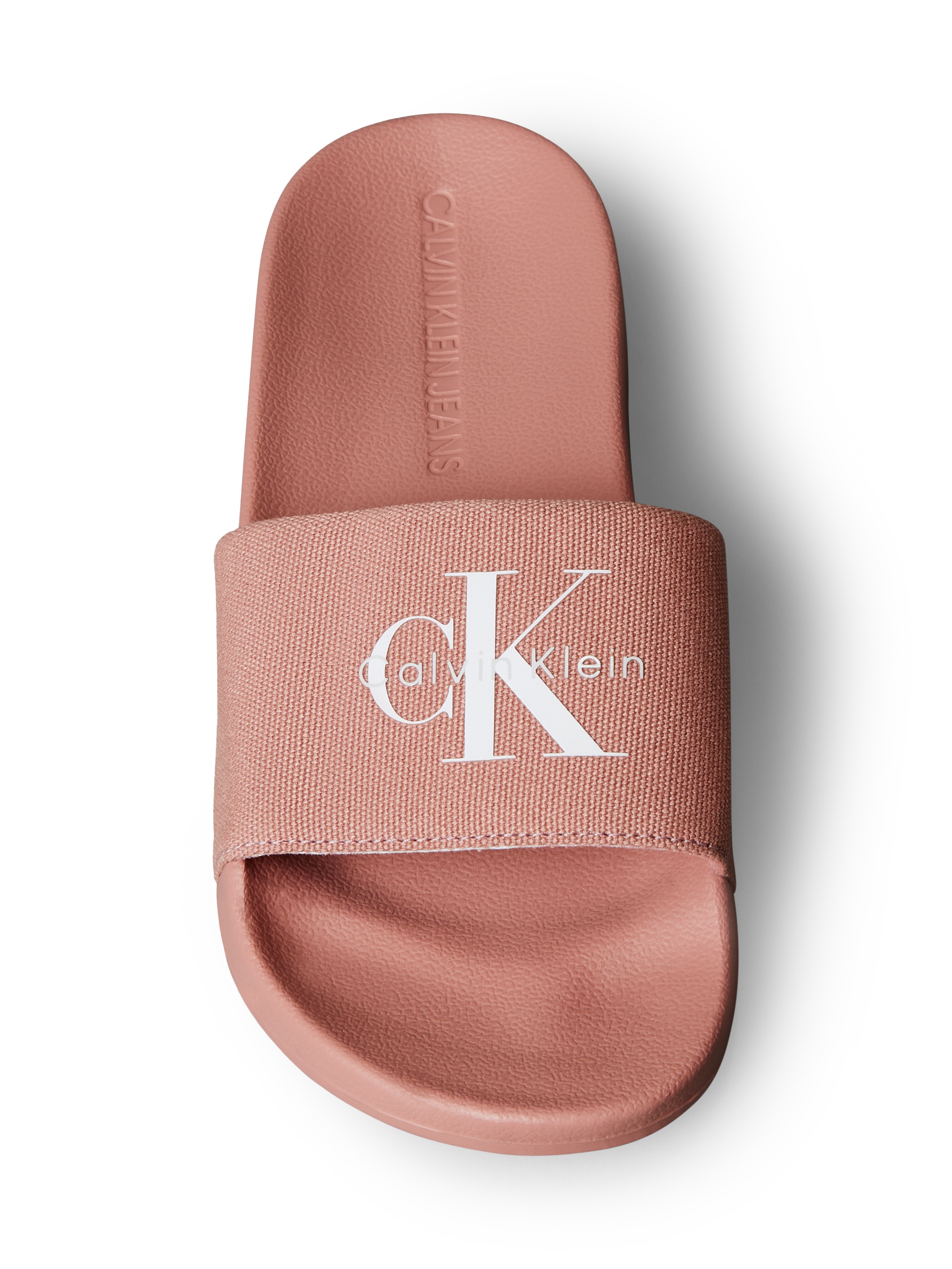 Calvin Klein Jeans Badepantolette »SLIDE MONOGRAM WN LOGO CK«